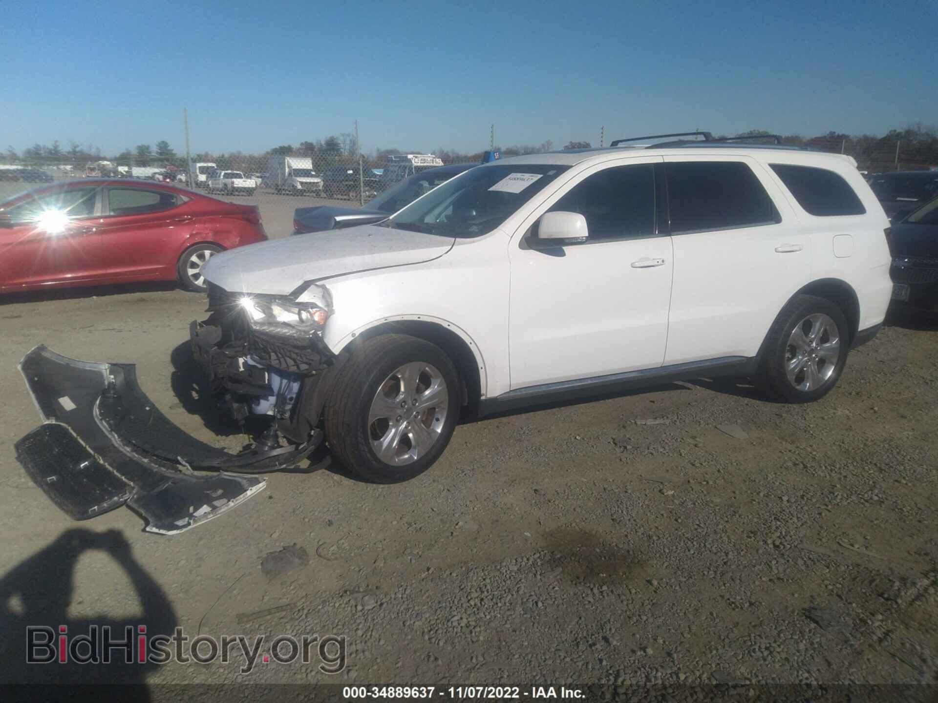 2014 DODGE DURANGO - VIN: 1C4RDJDGXEC307027 - Photo 2