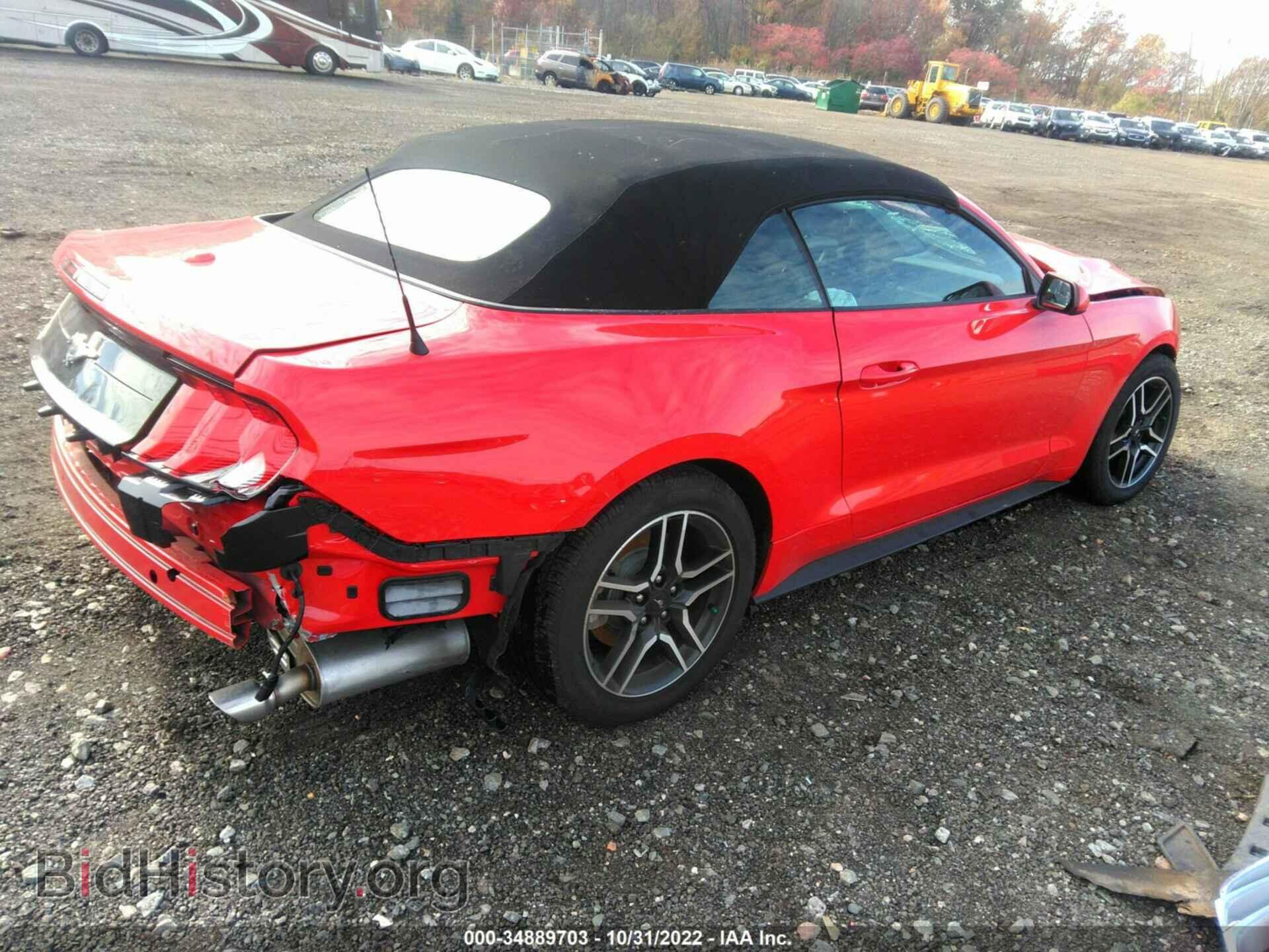 2019 FORD MUSTANG - VIN: 1FATP8UH1K5128945 - Фото 4