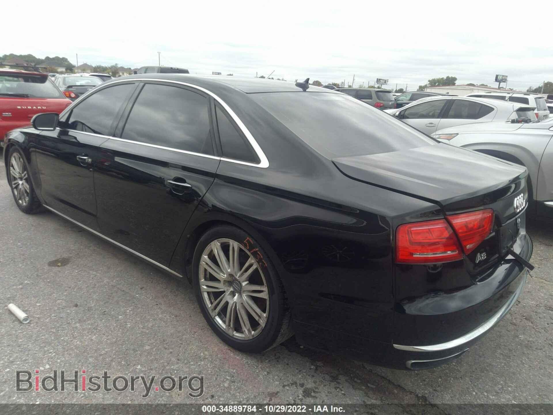 2013 AUDI A8 L - VIN: WAUR2AFD9DN029276 - Фото 3