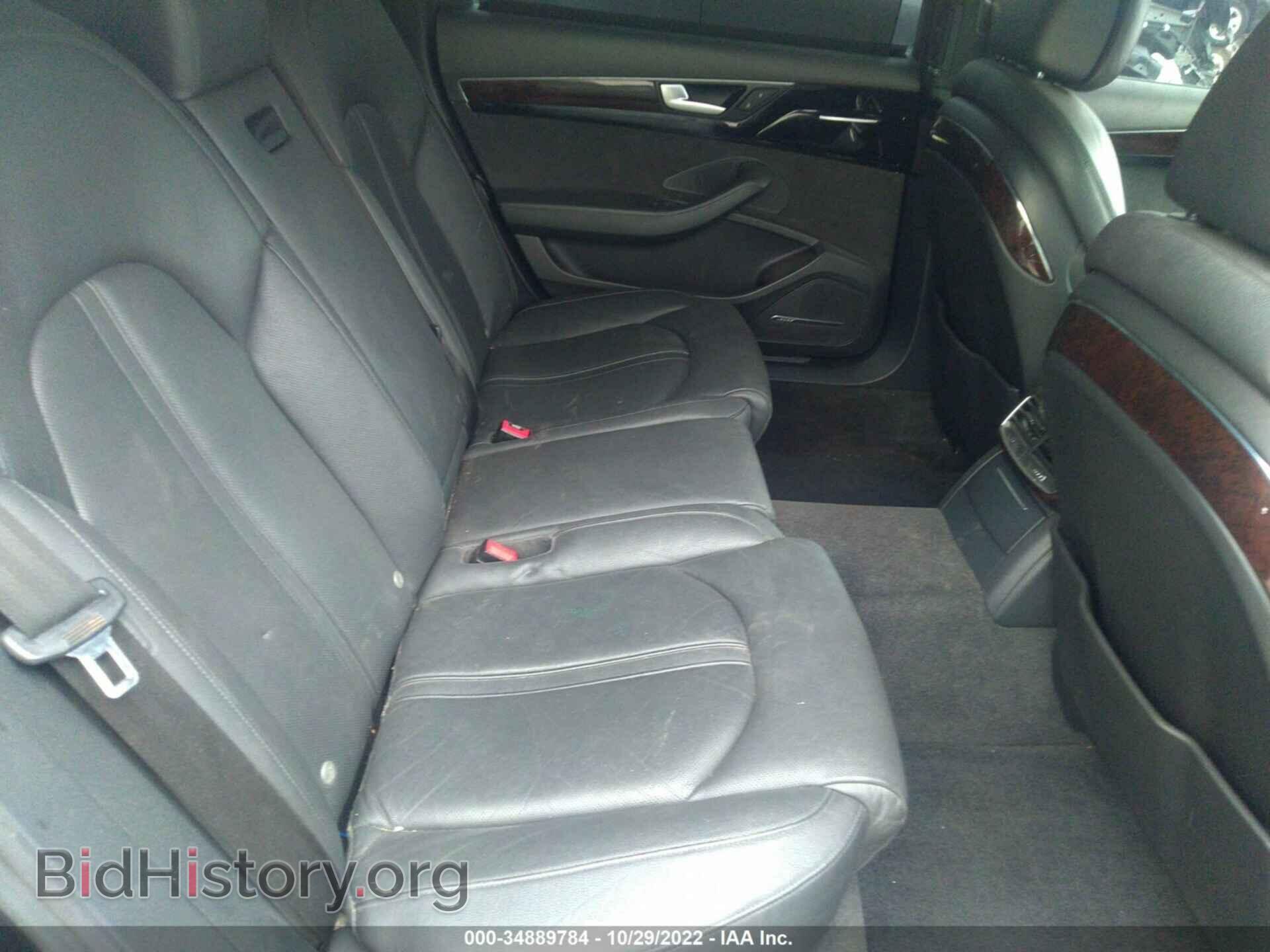 2013 AUDI A8 L - VIN: WAUR2AFD9DN029276 - Фото 8