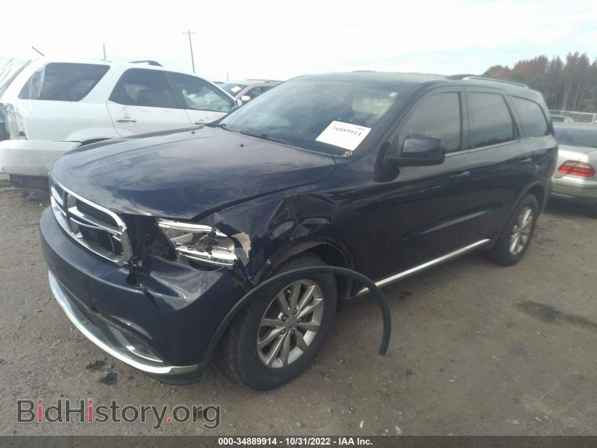 2017 DODGE DURANGO - VIN: 1C4RDHAG2HC766361 - Фото 2