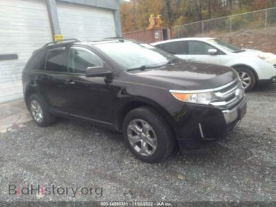 2014 Ford EDGE SEL, black — VIN 2FMDK4JCXEBA03050, IAAI