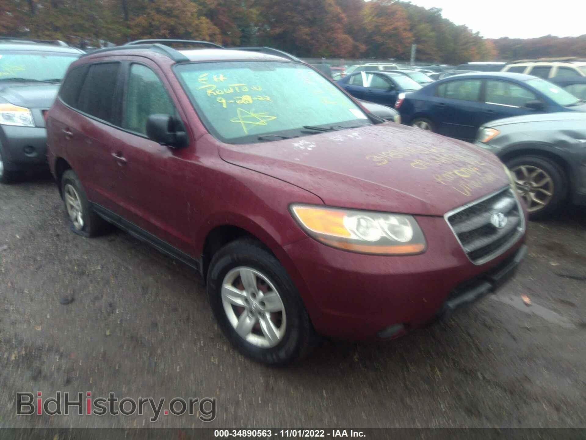 Photo 5NMSG73D39H242550 - HYUNDAI SANTA FE 2009