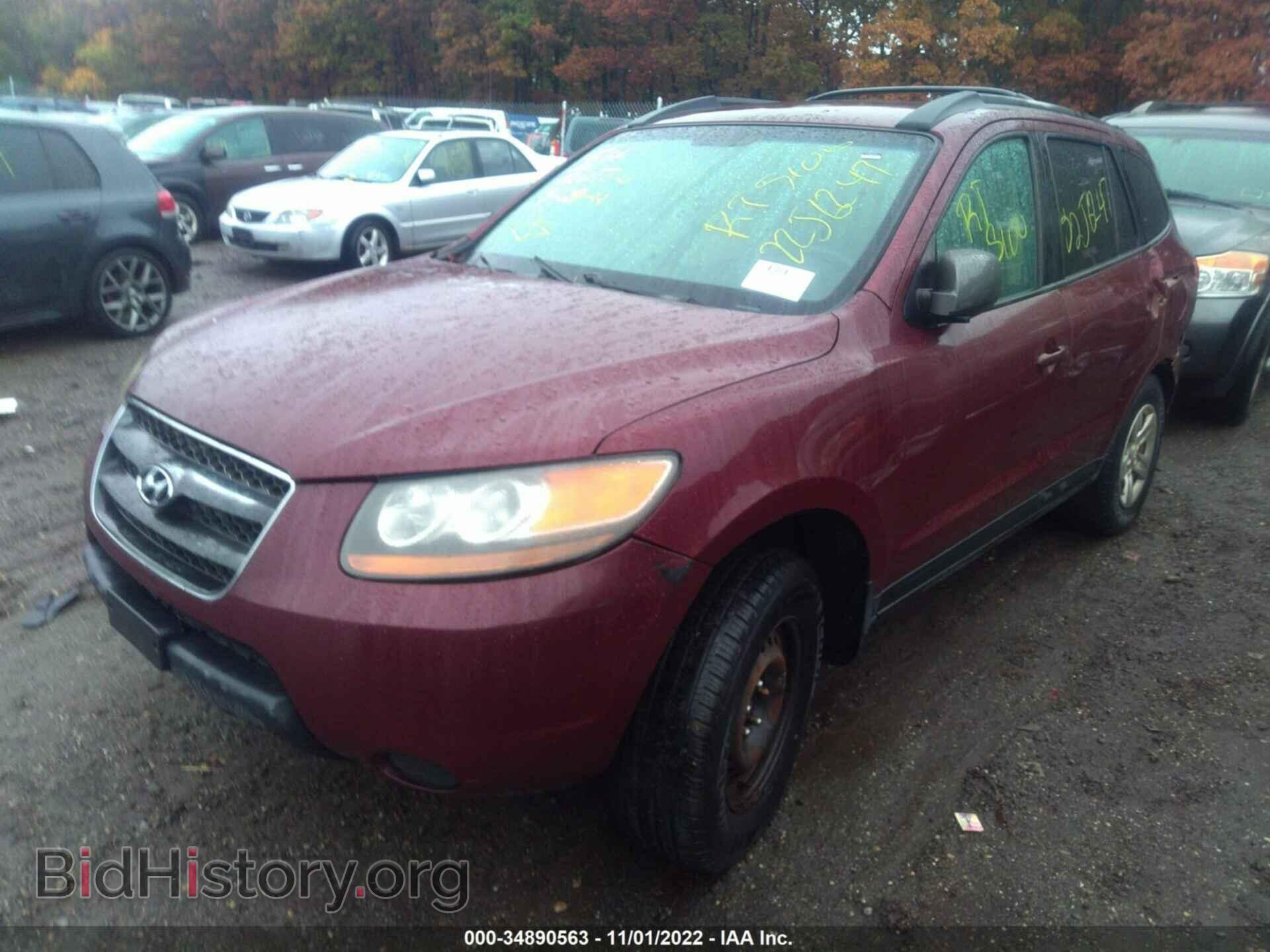 2009 HYUNDAI SANTA FE - VIN: 5NMSG73D39H242550 - Фото 2
