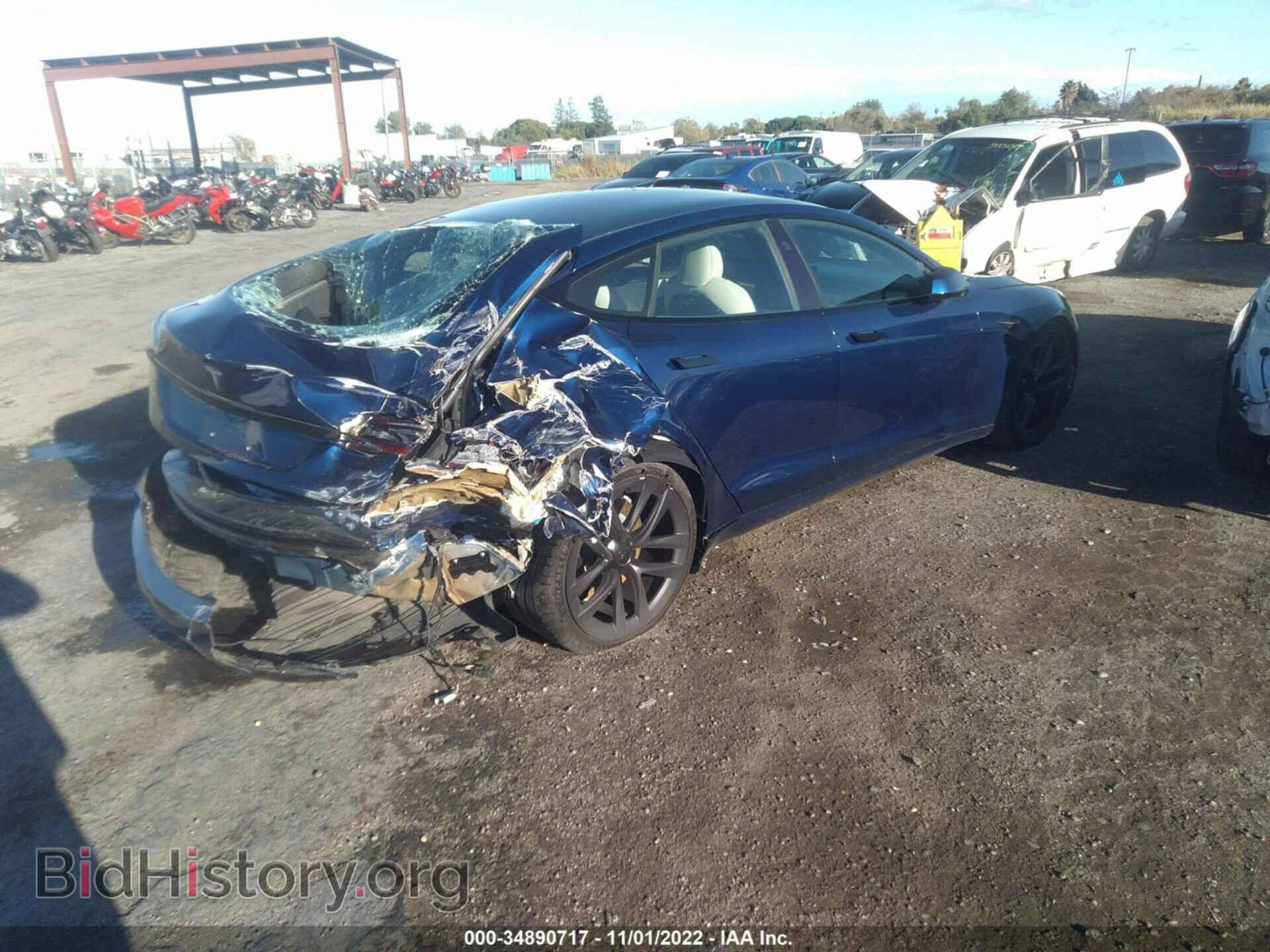 2021 TESLA MODEL S - VIN: 5YJSA1E58MF436585 - Photo 4