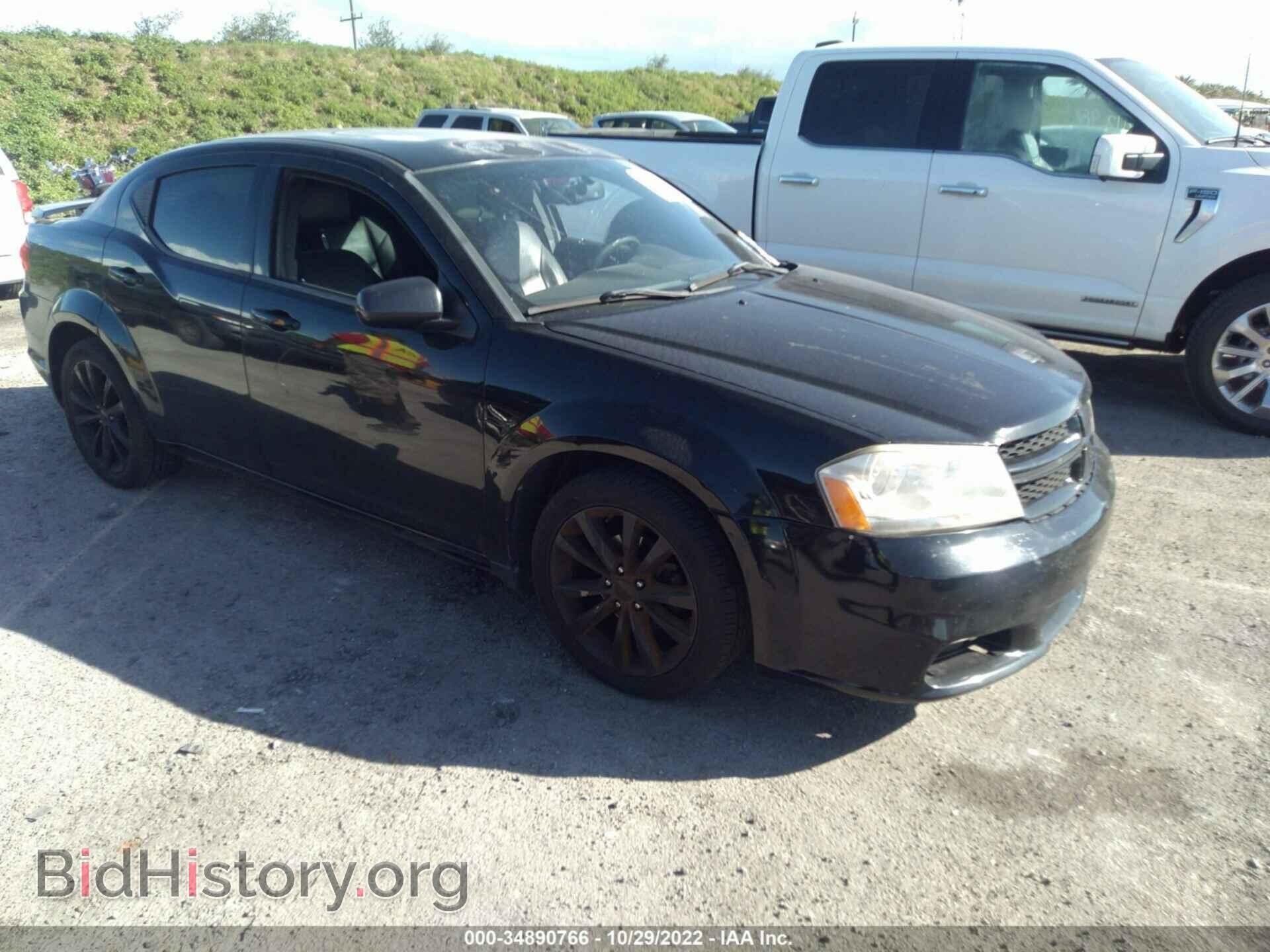 Photo 1C3CDZCB6DN655084 - DODGE AVENGER 2013