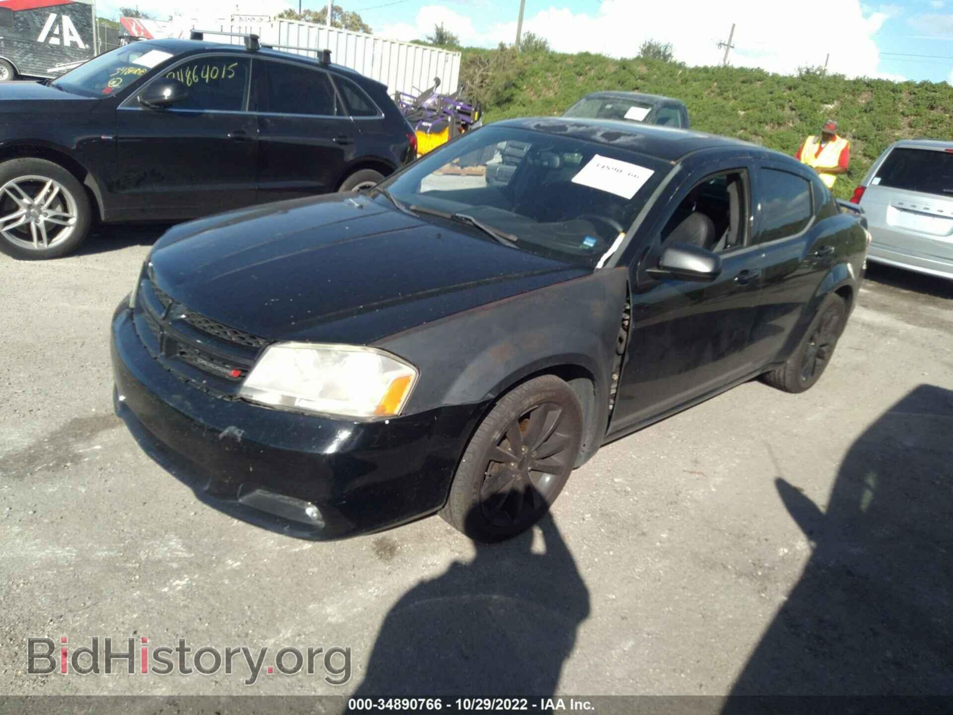 2013 DODGE AVENGER - VIN: 1C3CDZCB6DN655084 - Photo 2