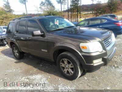 2008 Ford EXPLORER XLT, brown — VIN 1FMEU63E78UA36644, IAAI