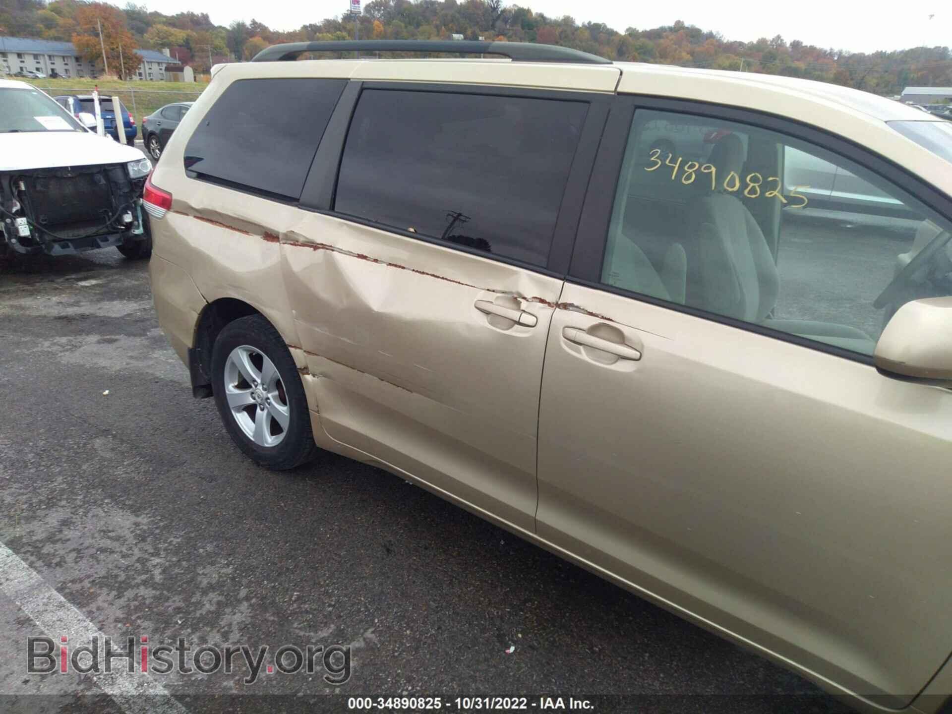 2012 TOYOTA SIENNA - VIN: 5TDKK3DC5CS202827 - Фото 6