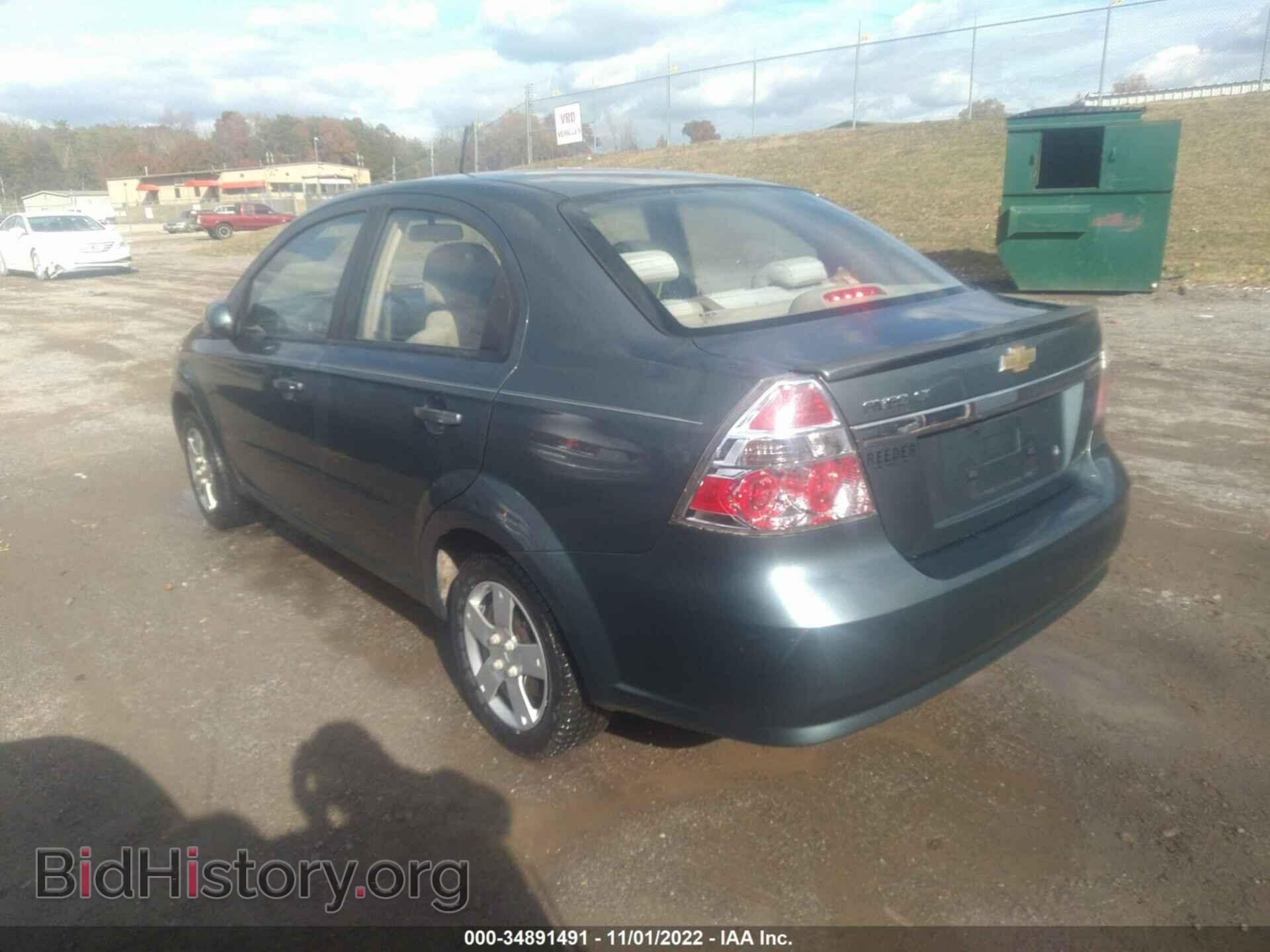 2011 CHEVROLET AVEO - VIN: KL1TD5DE5BB163228 - Фото 3