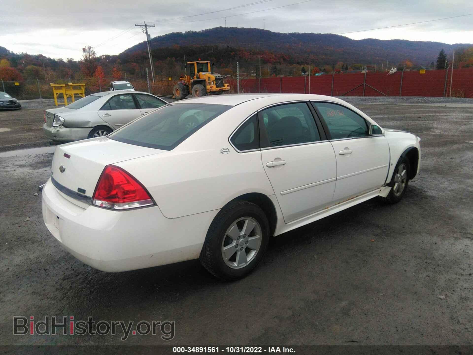 2009 CHEVROLET IMPALA - VIN: 2G1WT57N291130498 - Фото 4