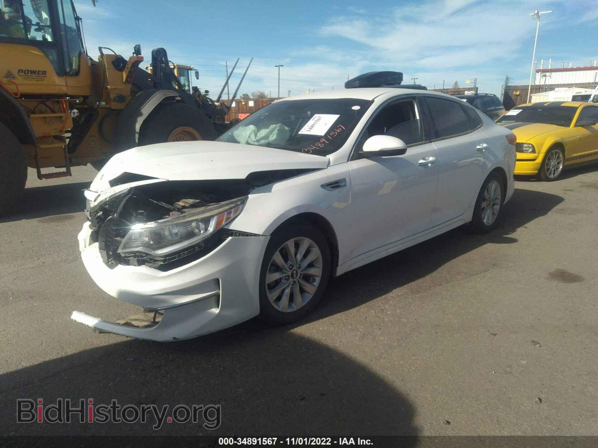 2017 KIA OPTIMA - VIN: 5XXGT4L34HG121952 - Фото 2