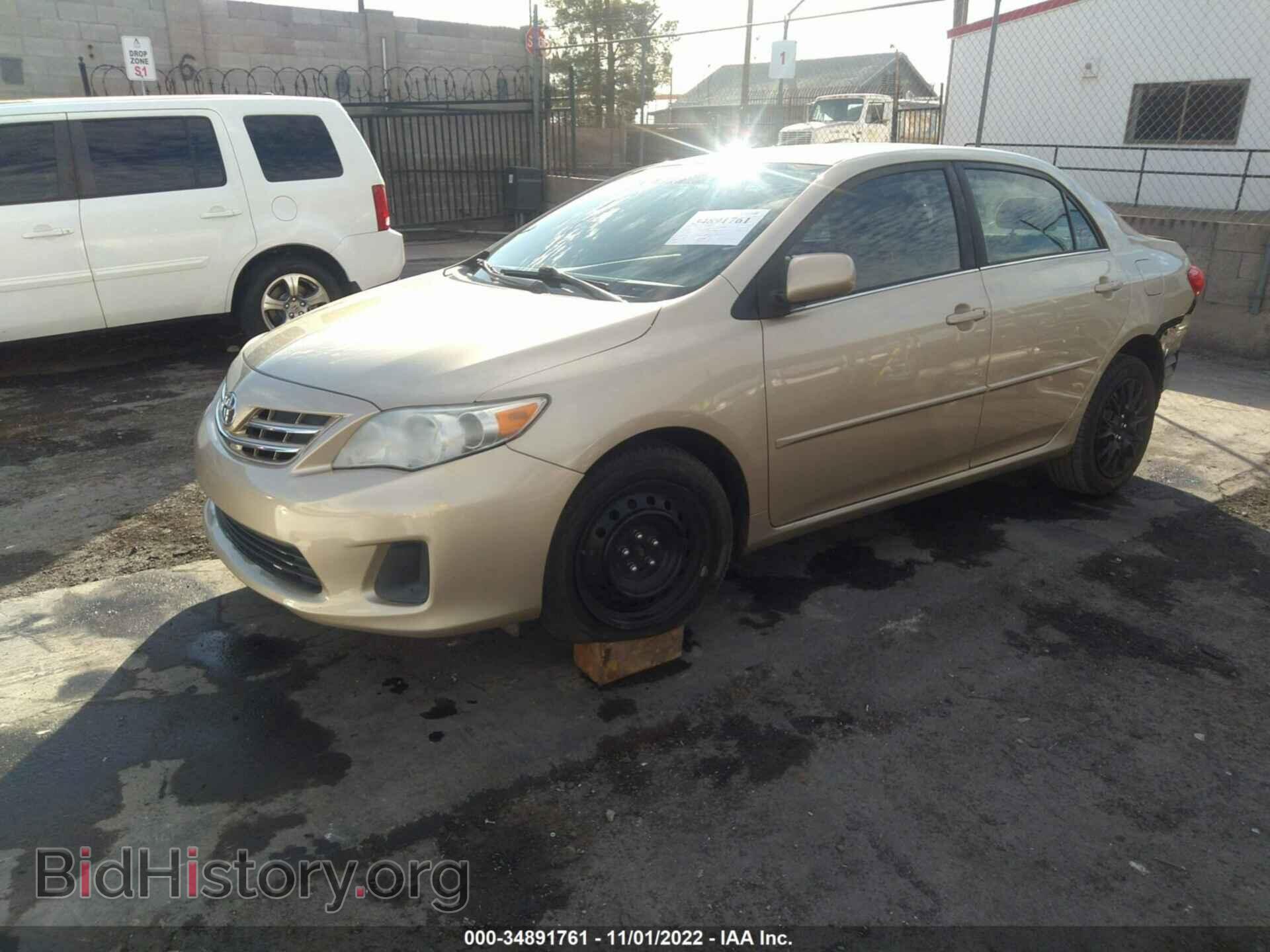 2013 TOYOTA COROLLA - VIN: 2T1BU4EE2DC922838 - Фото 2