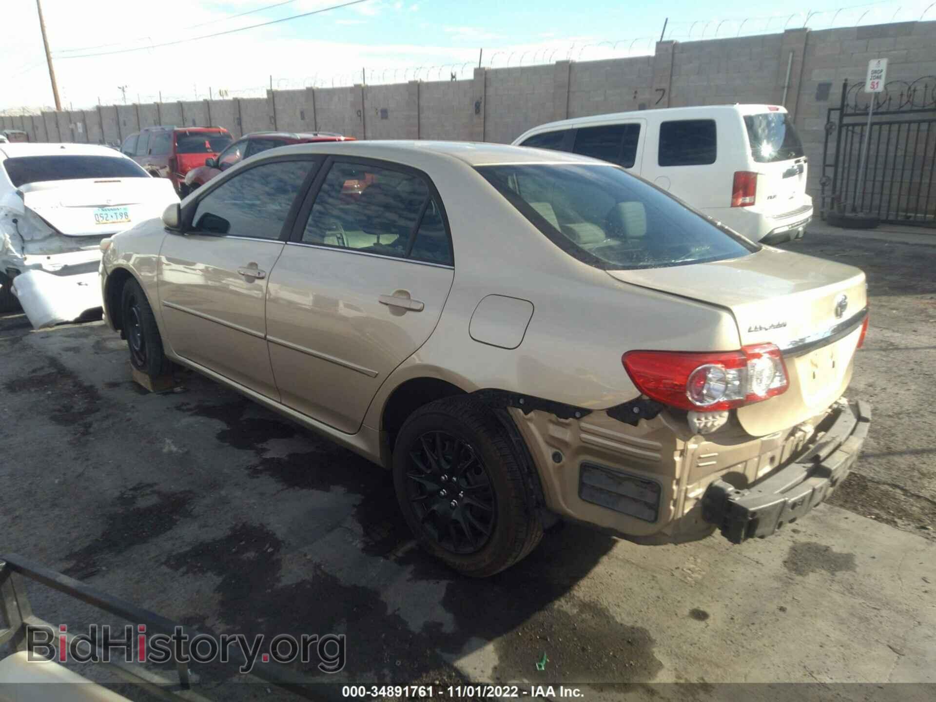 2013 TOYOTA COROLLA - VIN: 2T1BU4EE2DC922838 - Фото 3