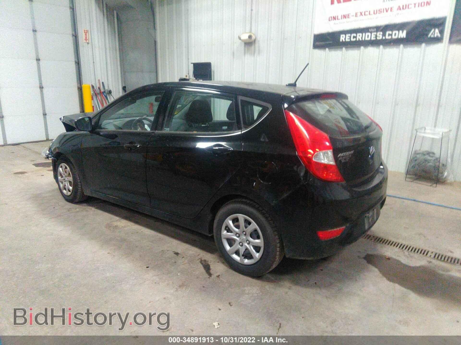 2012 HYUNDAI ACCENT - VIN: KMHCT5AE3CU022028 - Фото 3