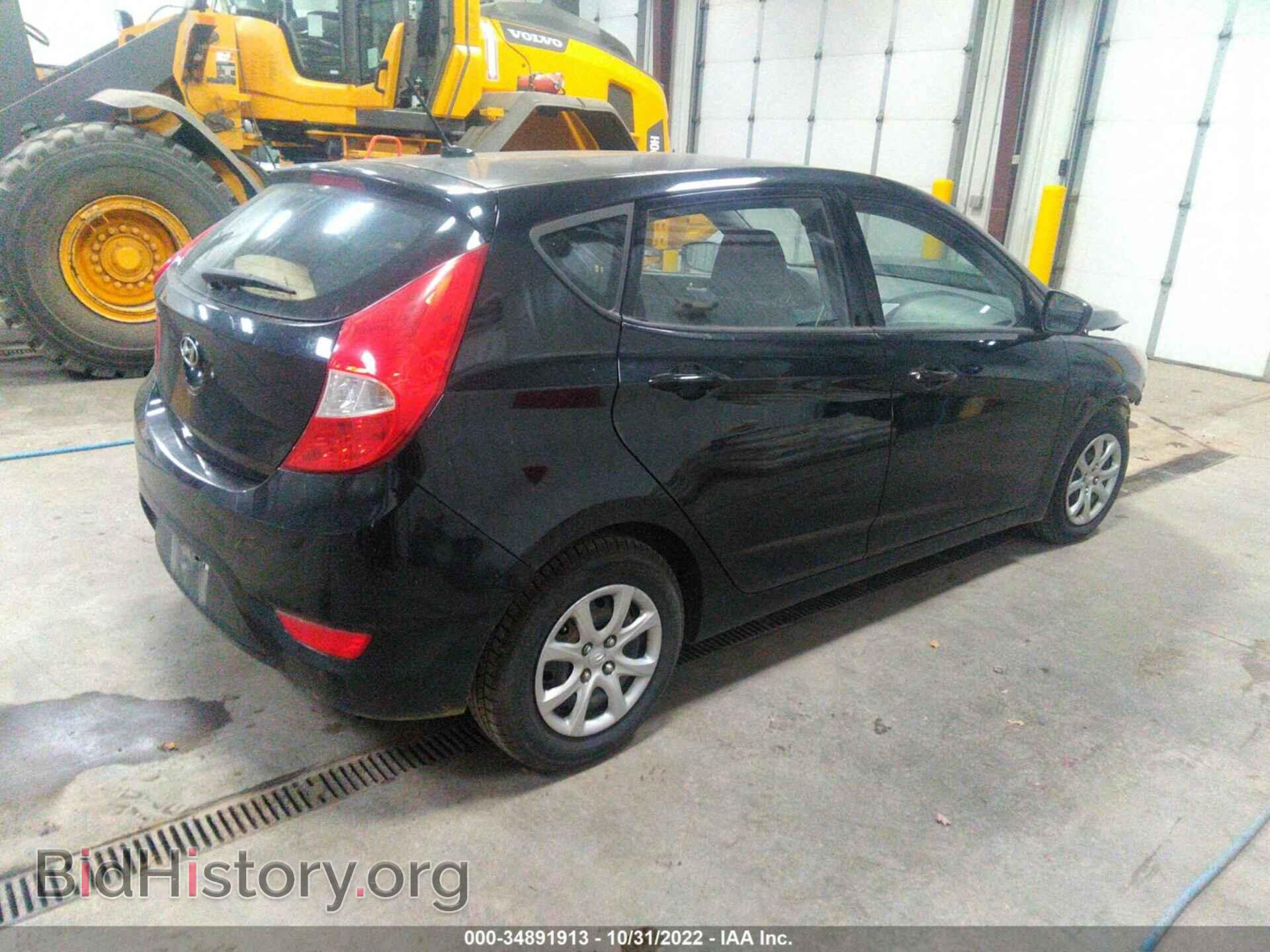 2012 HYUNDAI ACCENT - VIN: KMHCT5AE3CU022028 - Фото 4