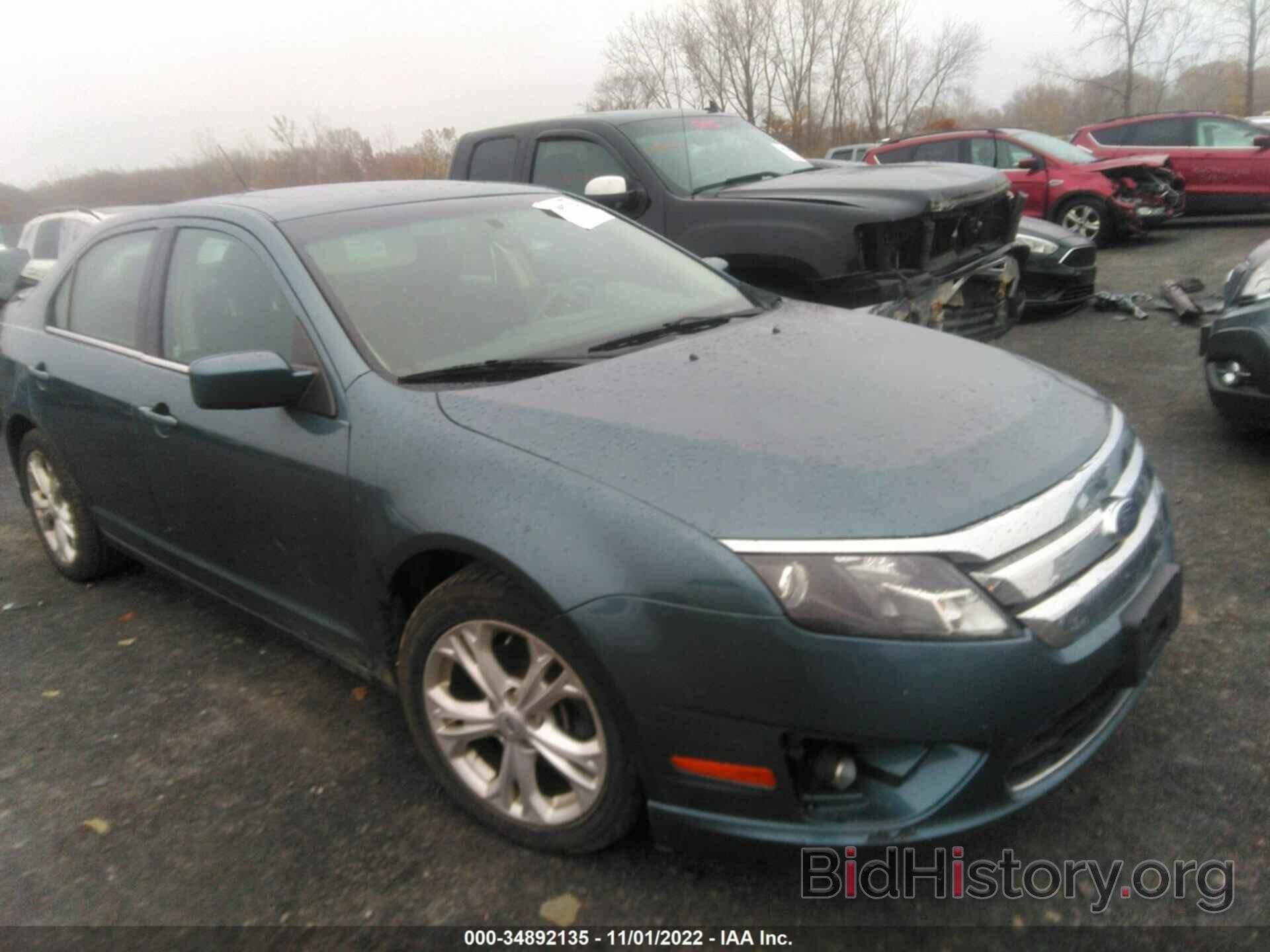 Photo 3FAHP0HA7CR282112 - FORD FUSION 2012