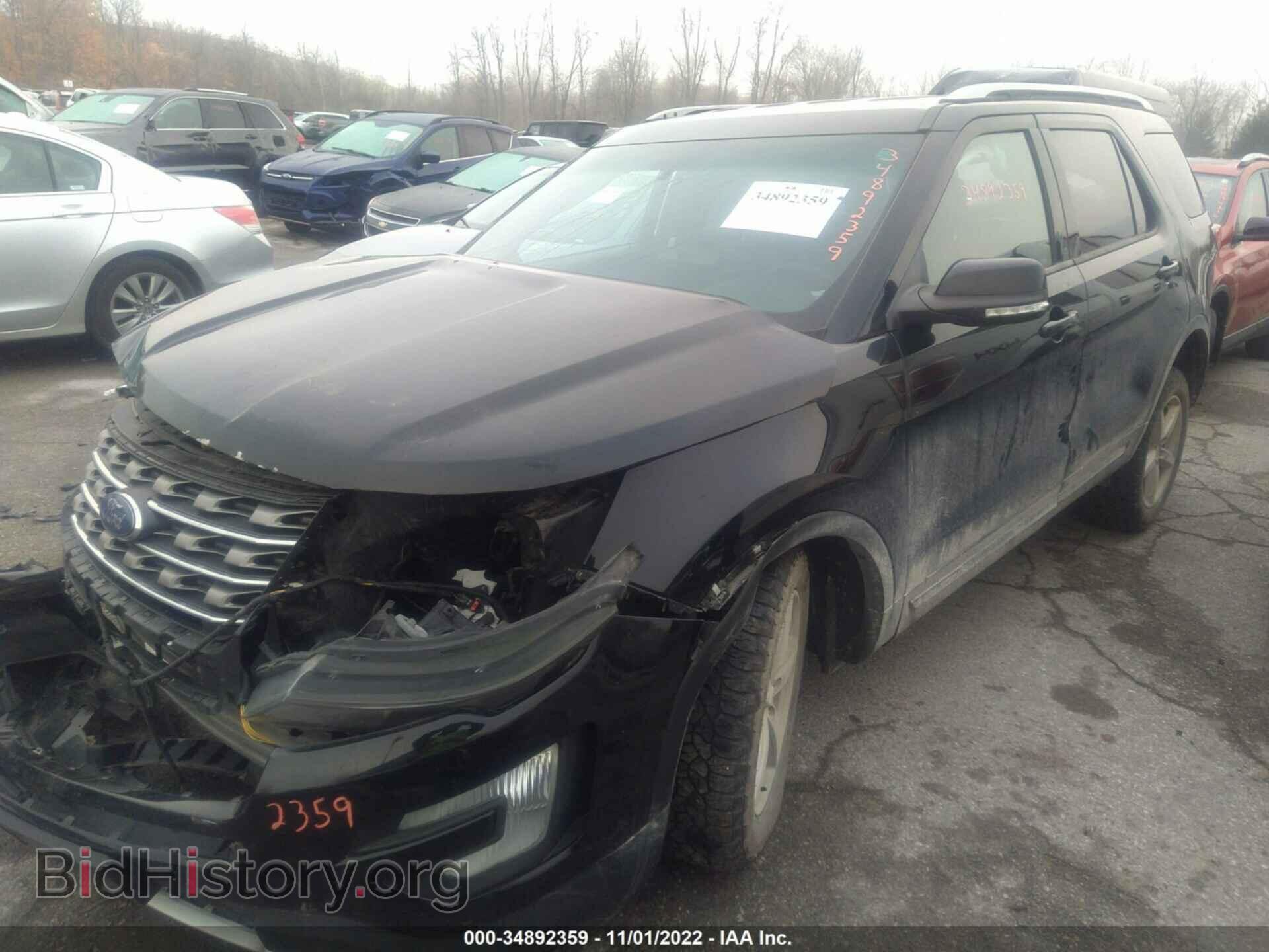 2016 FORD EXPLORER - VIN: 1FM5K8D83GGA10100 - Фото 2