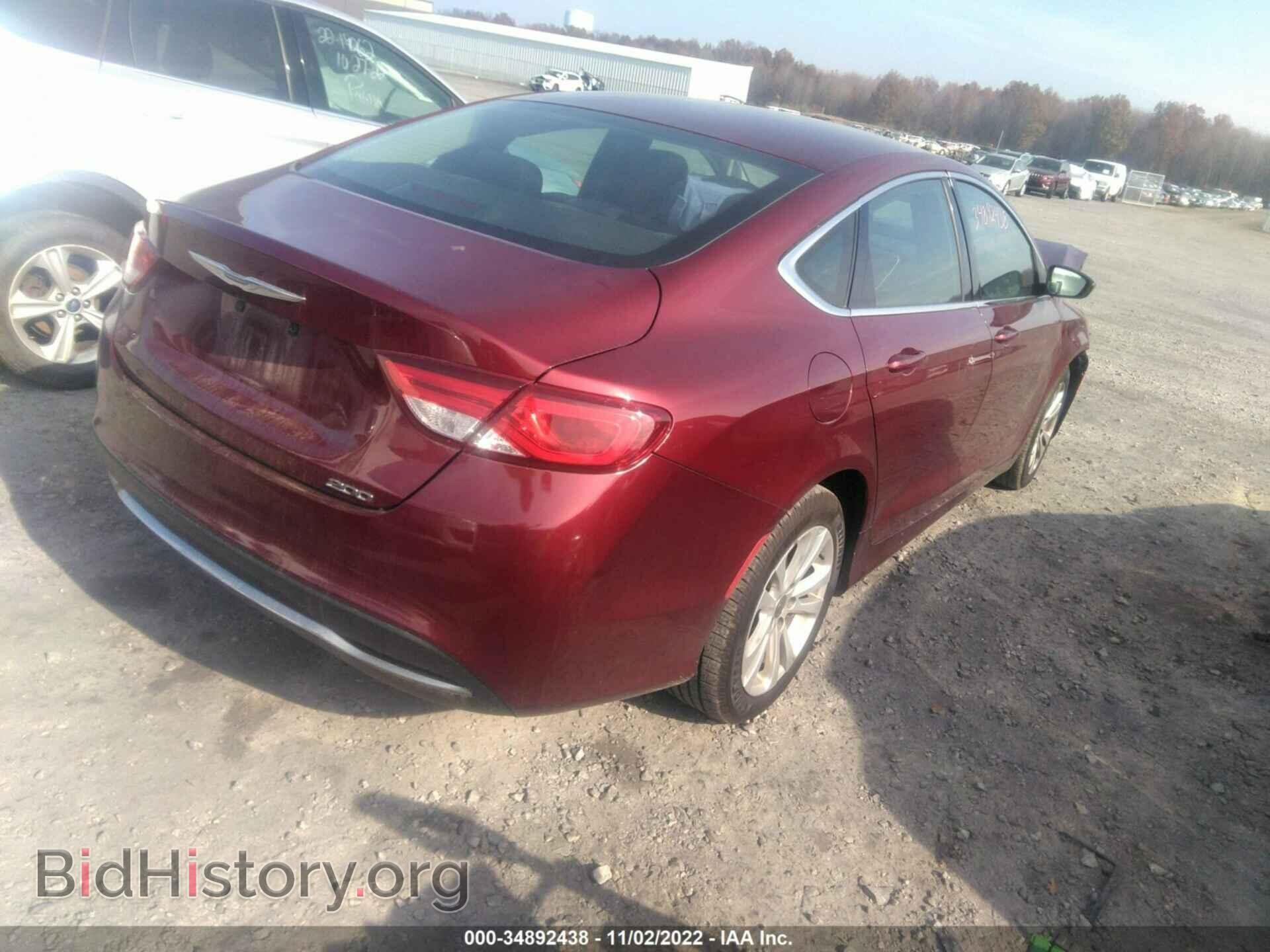 2015 CHRYSLER 200 - VIN: 1C3CCCAB2FN520836 - Photo 4