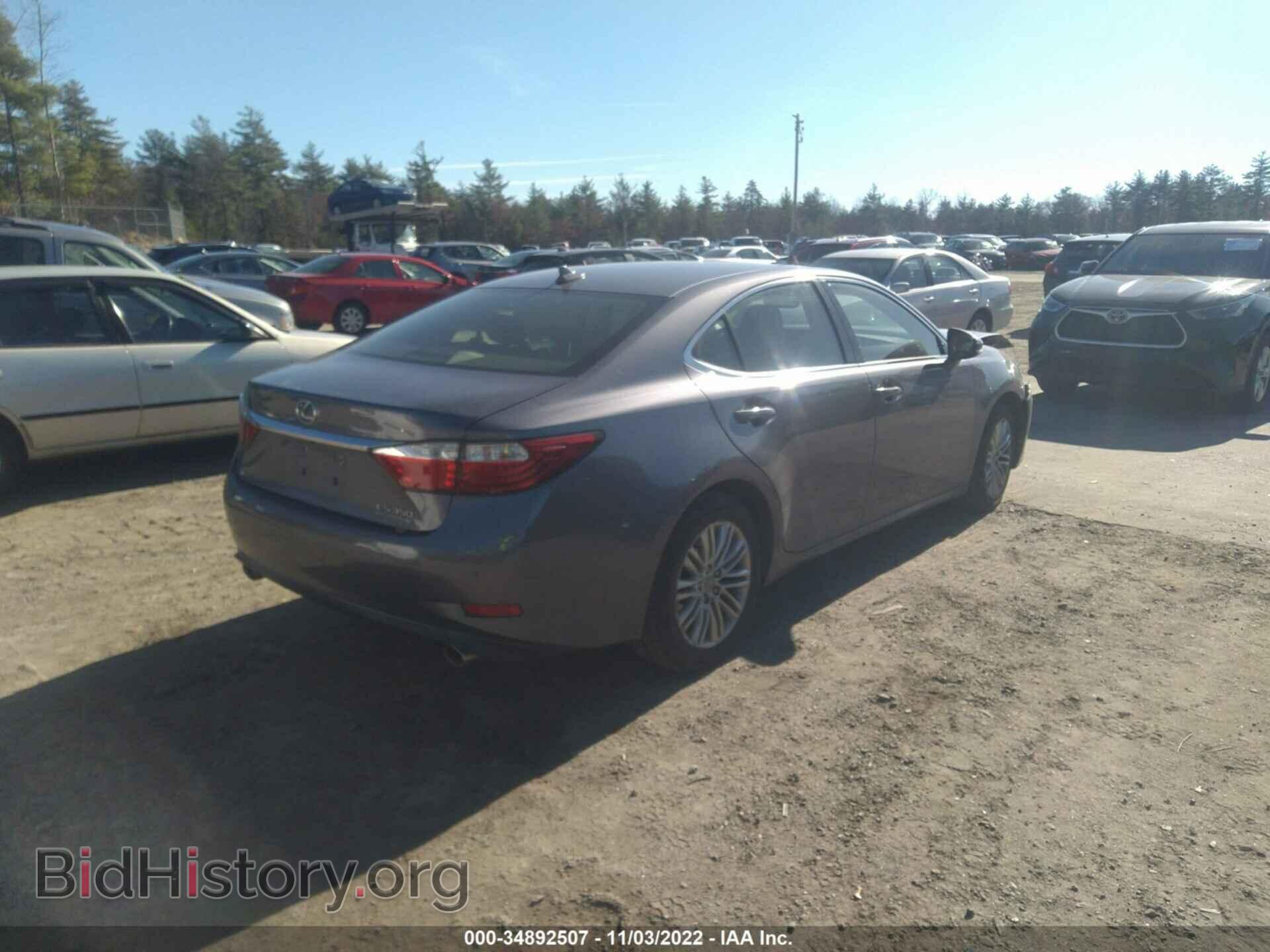 2014 LEXUS ES 350 - VIN: JTHBK1GG9E2139887 - Фото 4
