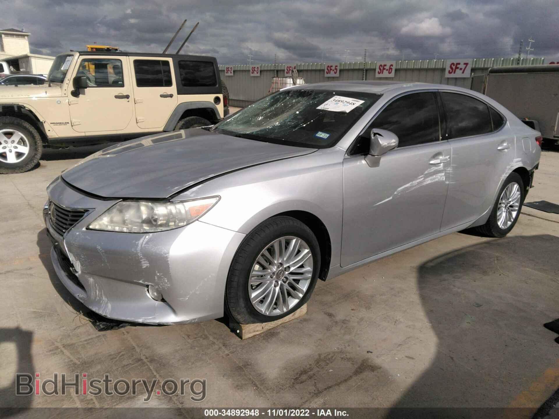 2013 LEXUS ES 350 - VIN: JTHBK1GG0D2003730 - Фото 2