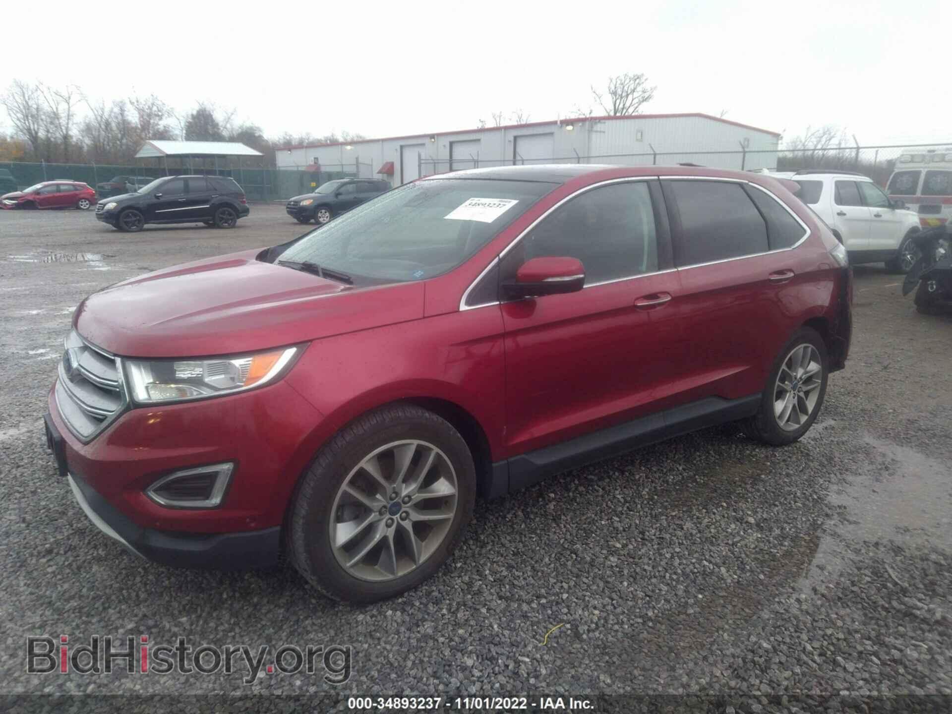 2015 FORD EDGE - VIN: 2FMPK4K93FBB41787 - Photo 2