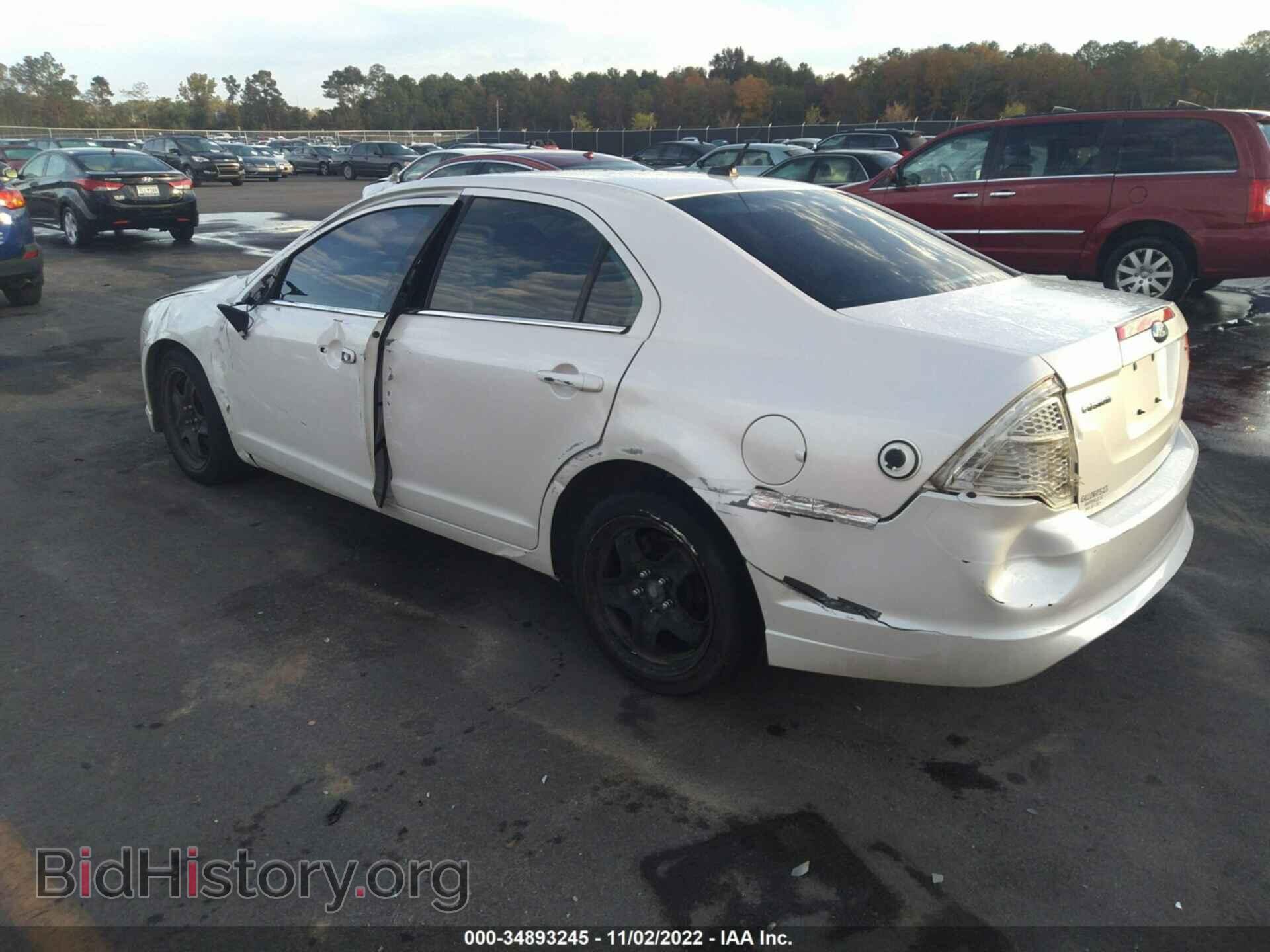2010 FORD FUSION - VIN: 3FAHP0HA2AR283519 - Фото 3