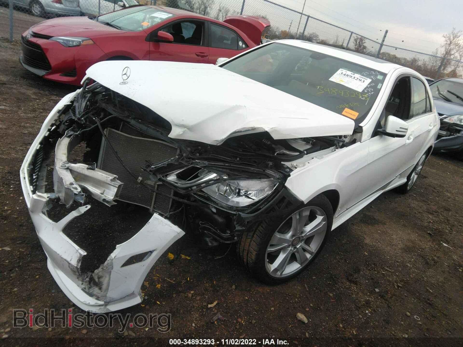 2013 MERCEDES-BENZ E-CLASS - VIN: WDDHF8JB9DA725344 - Фото 2