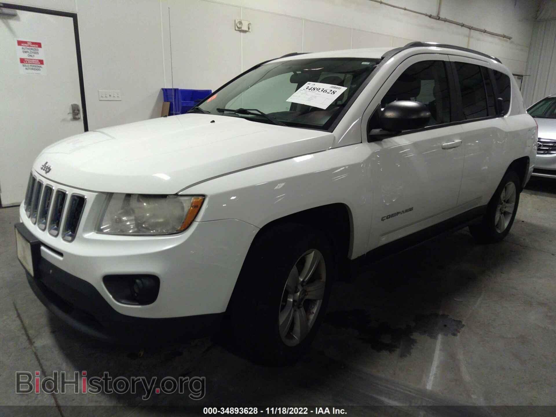 2012 JEEP COMPASS - VIN: 1C4NJCBB6CD515181 - Фото 2
