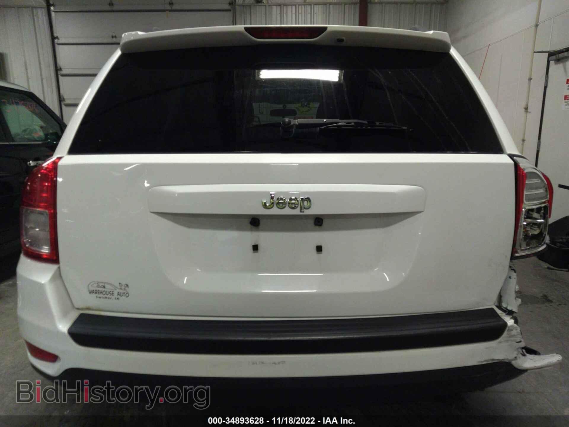 2012 JEEP COMPASS - VIN: 1C4NJCBB6CD515181 - Фото 6