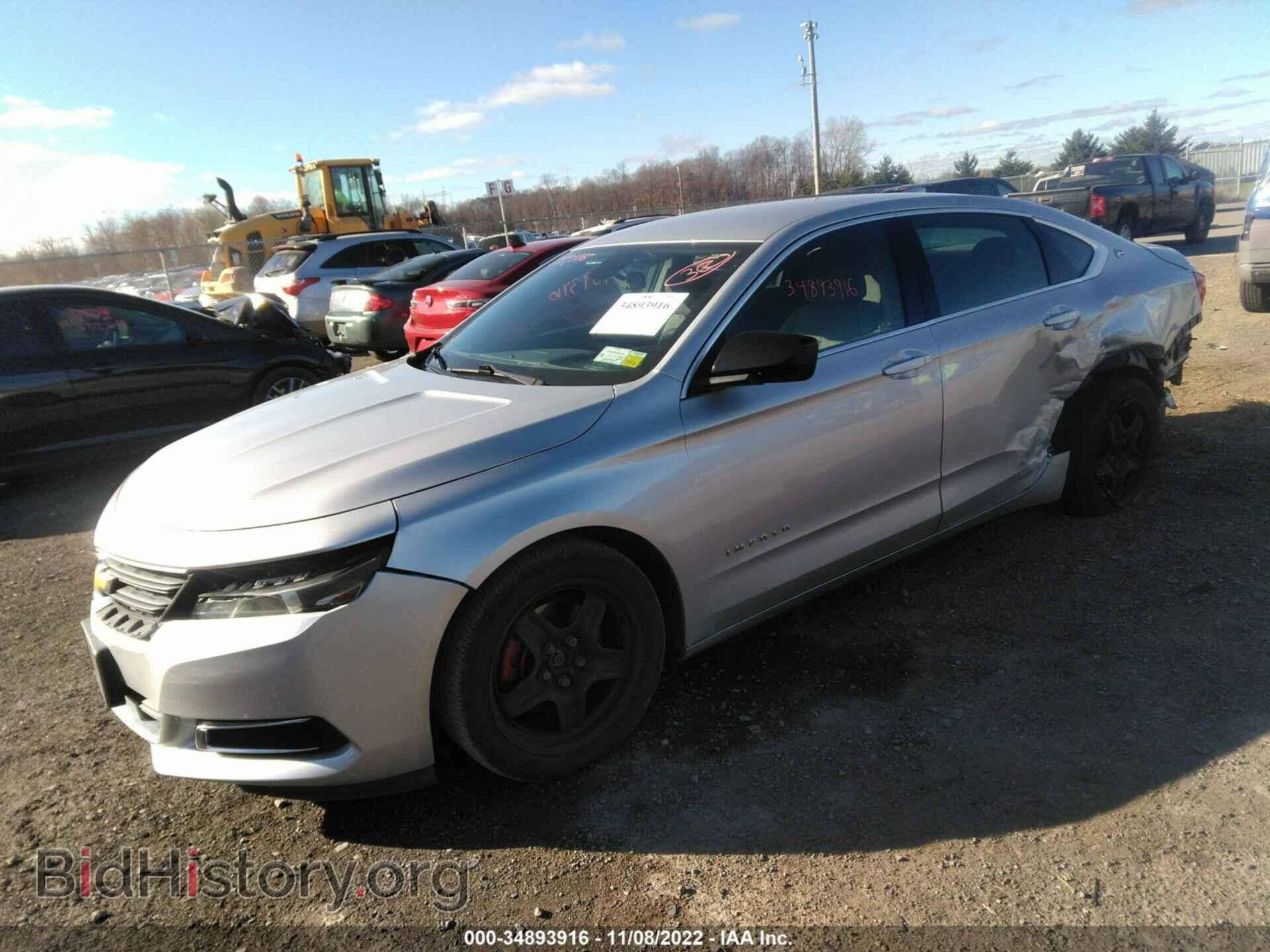 2016 CHEVROLET IMPALA - VIN: 2G11X5SA2G9171117 - Фото 2