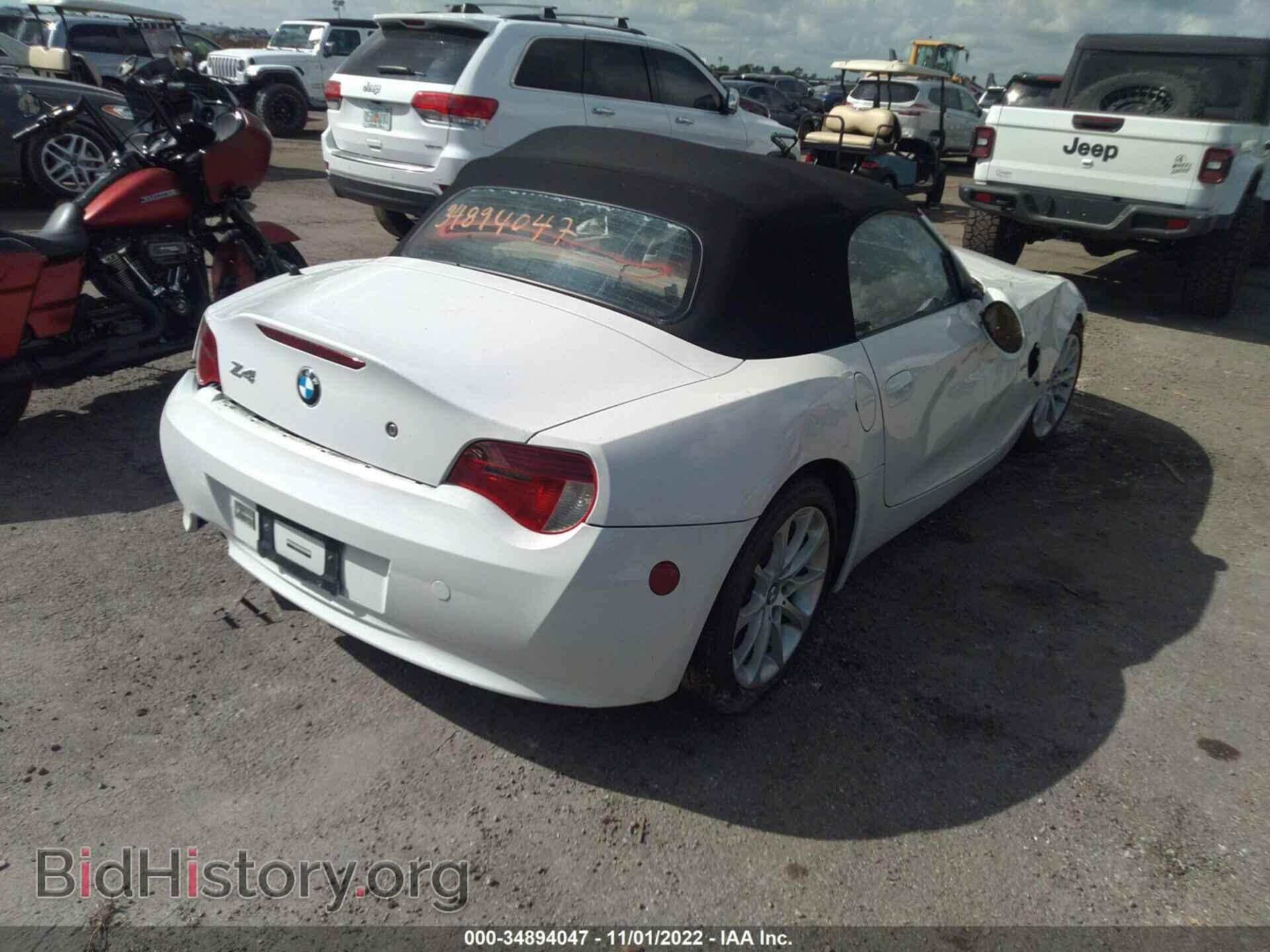 2007 BMW Z4 - VIN: 4USBU33557LW71155 - Фото 4