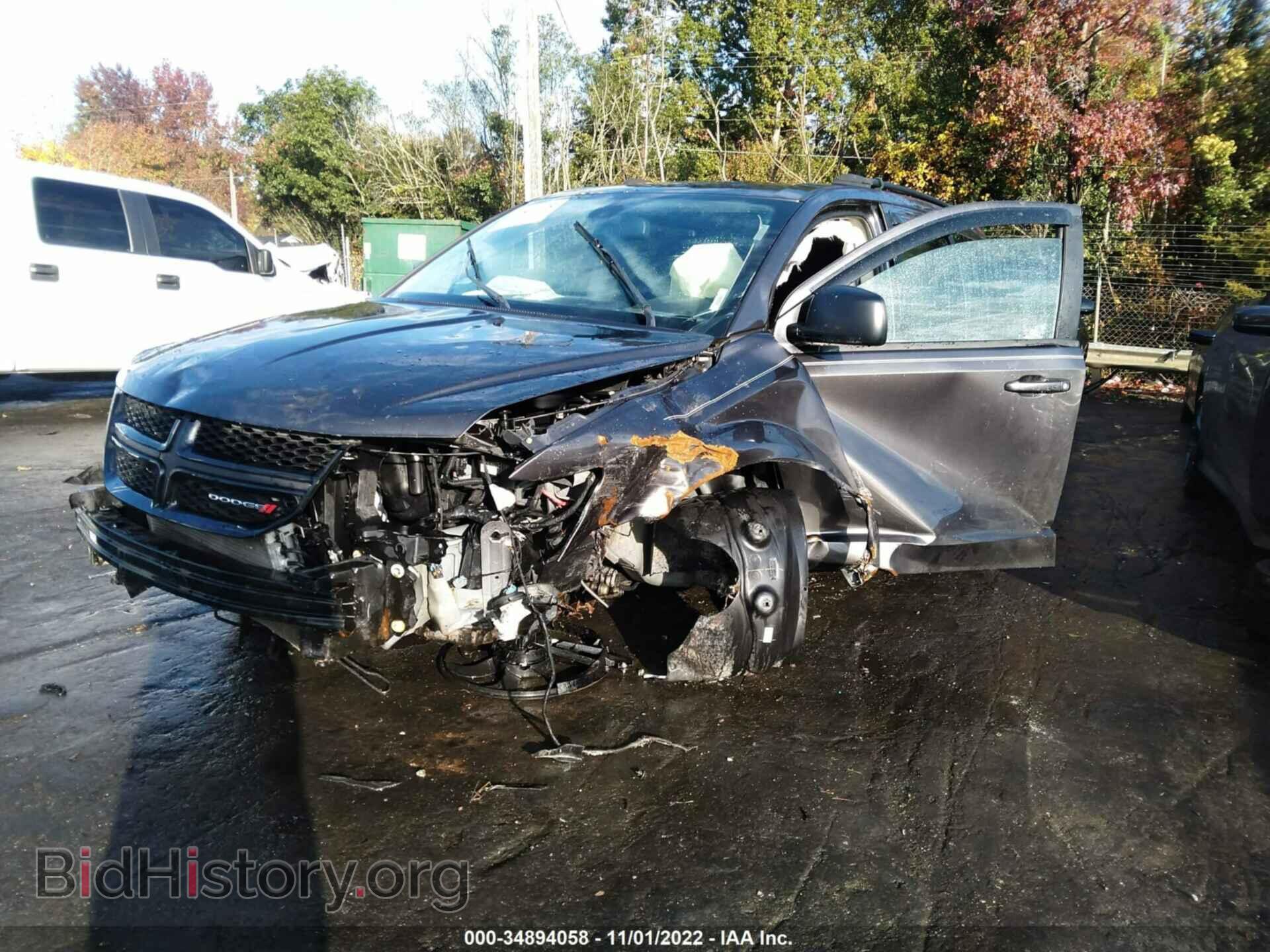 2018 DODGE JOURNEY - VIN: 3C4PDCAB8JT529544 - Фото 2