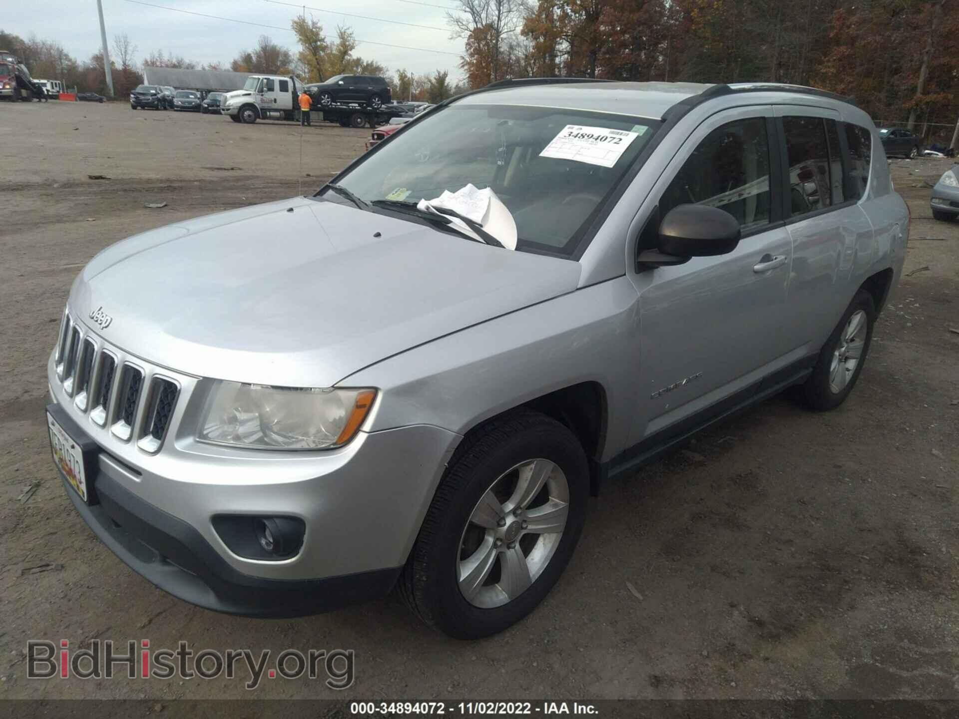 2012 JEEP COMPASS - VIN: 1C4NJDBB8CD512269 - Фото 2