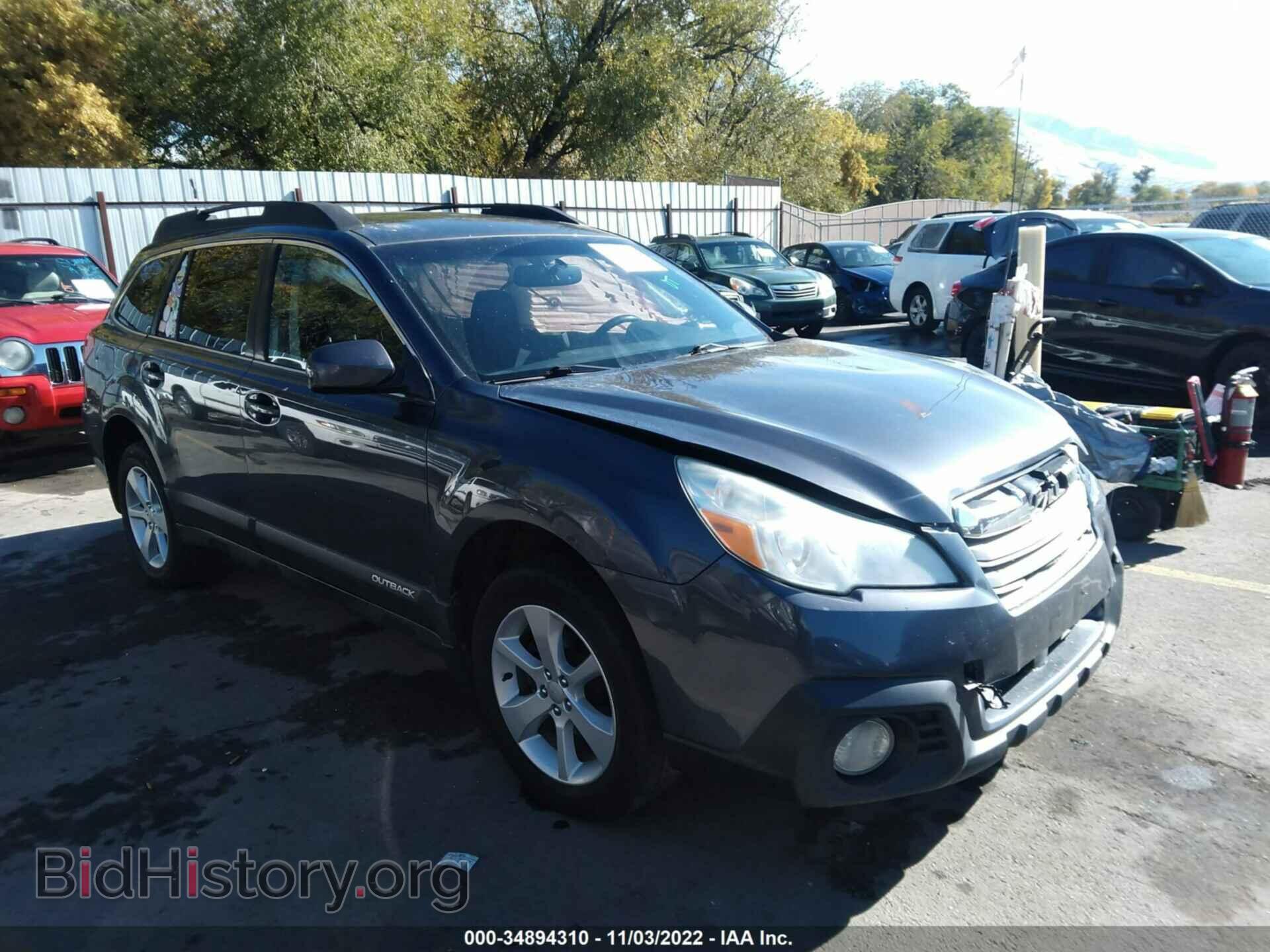 Фотография 4S4BRBDC9E3216252 - SUBARU OUTBACK 2014