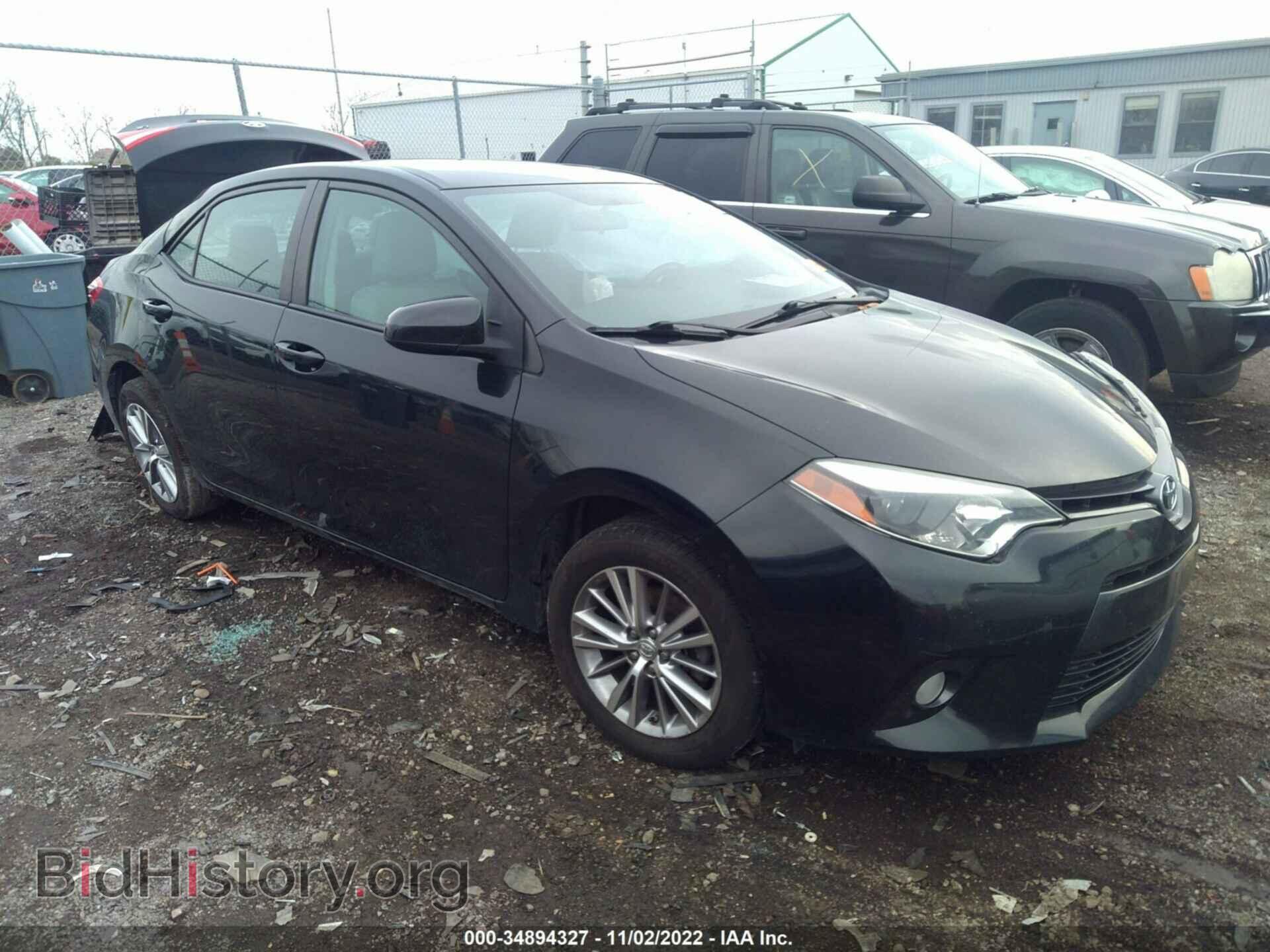 Photo 2T1BURHE0FC389075 - TOYOTA COROLLA 2015