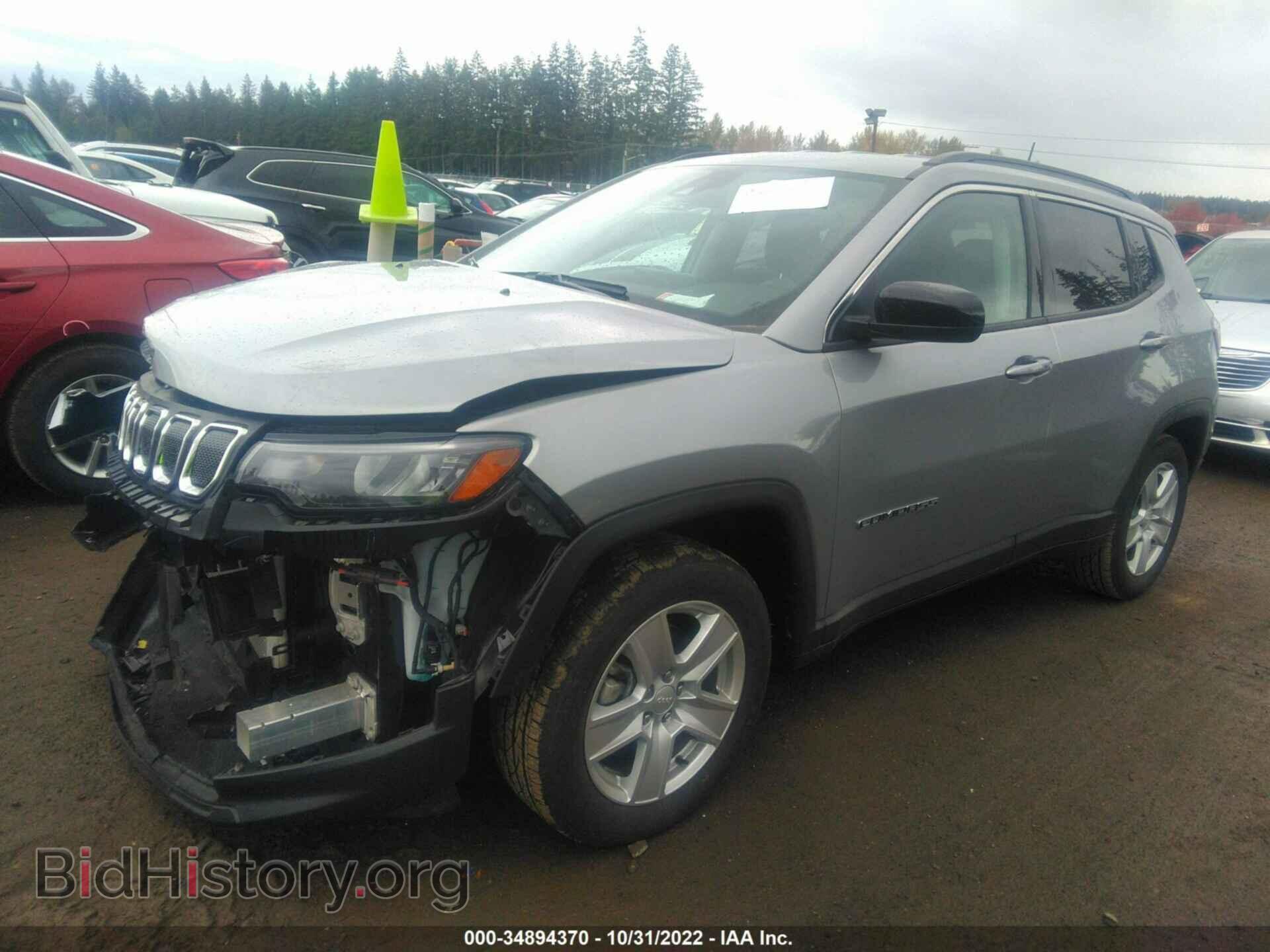 2022 JEEP COMPASS - VIN: 3C4NJCBB8NT192832 - Фото 2