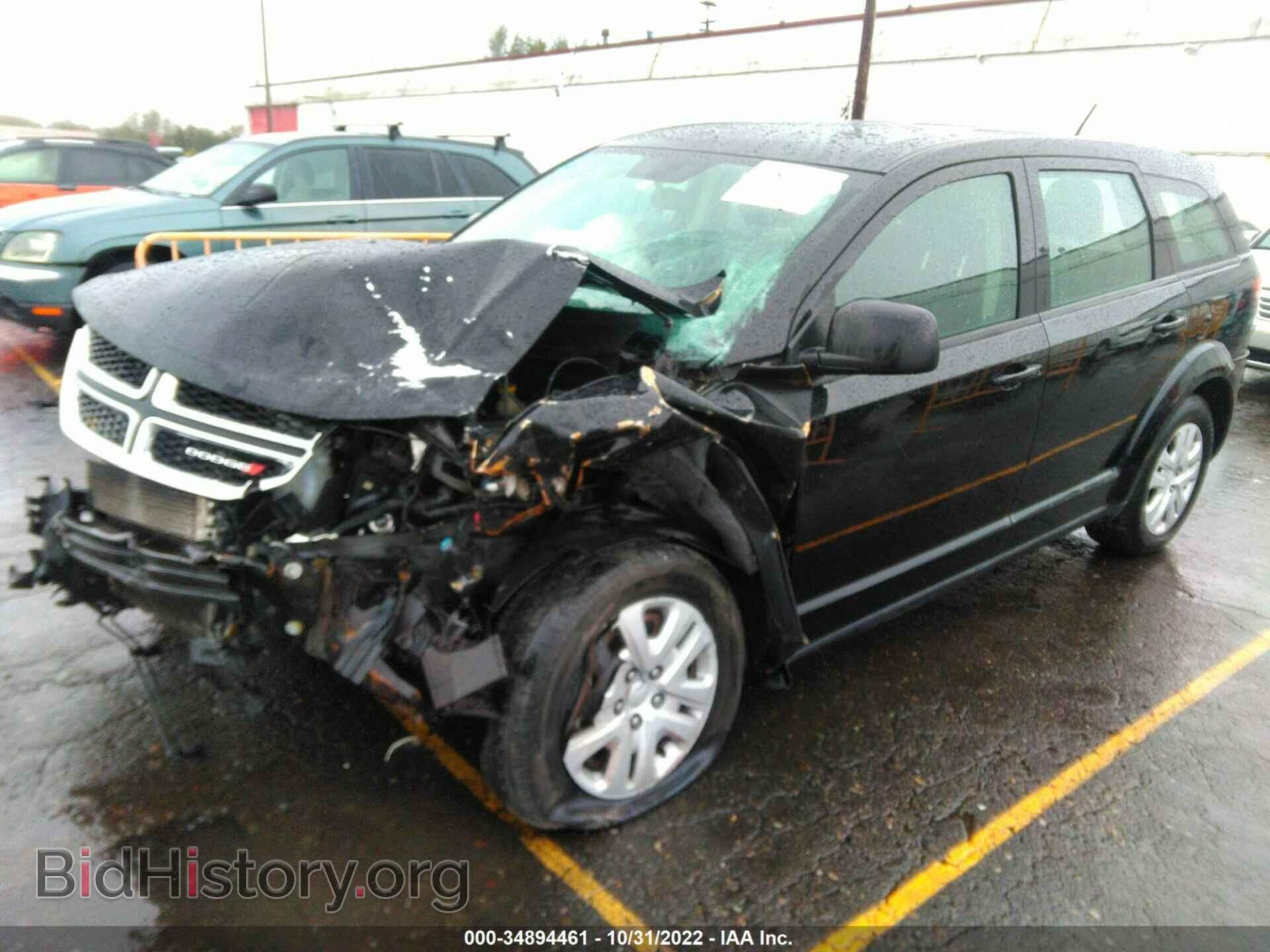 2014 DODGE JOURNEY - VIN: 3C4PDCABXET267323 - Фото 2