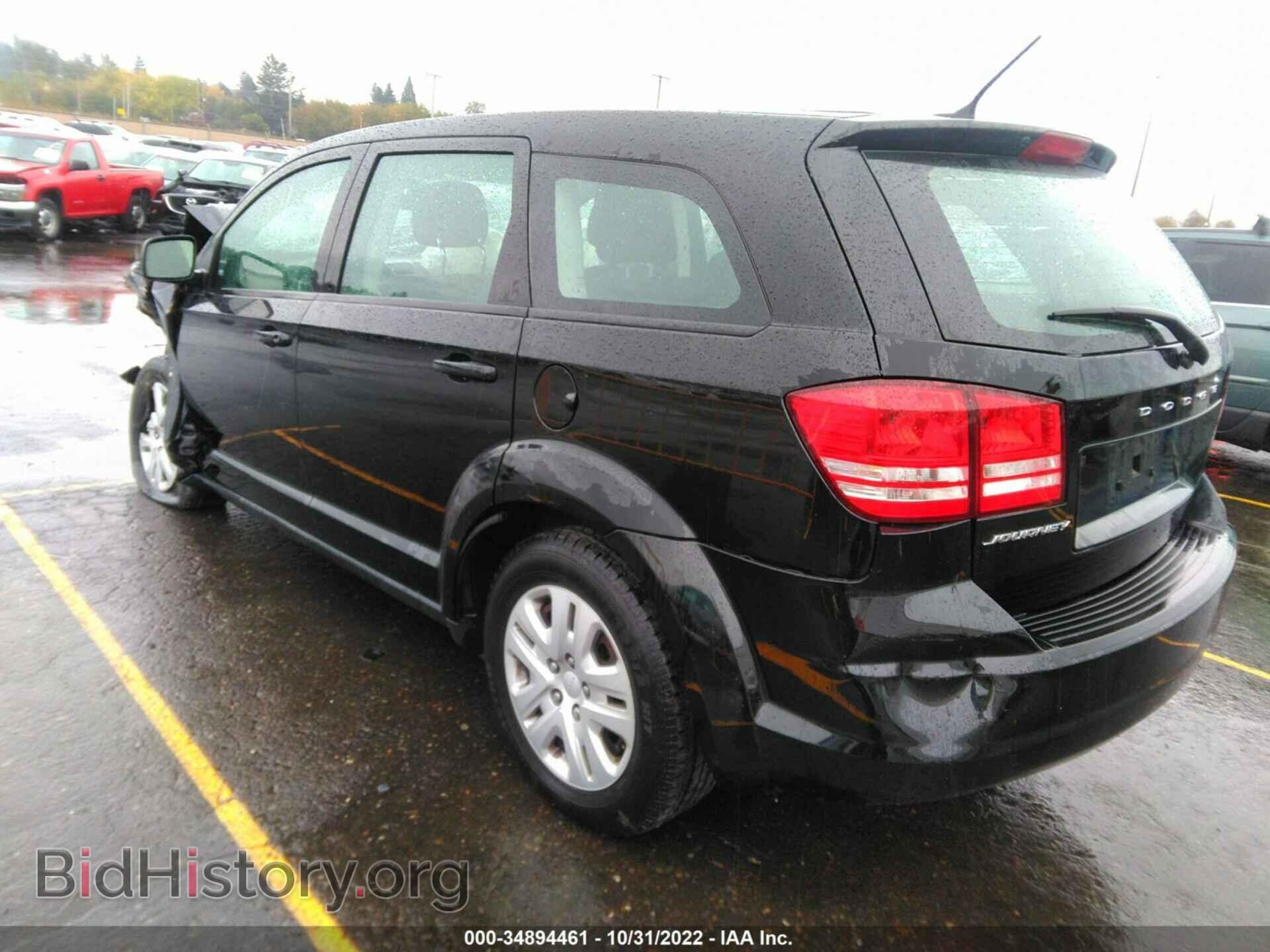 2014 DODGE JOURNEY - VIN: 3C4PDCABXET267323 - Фото 3