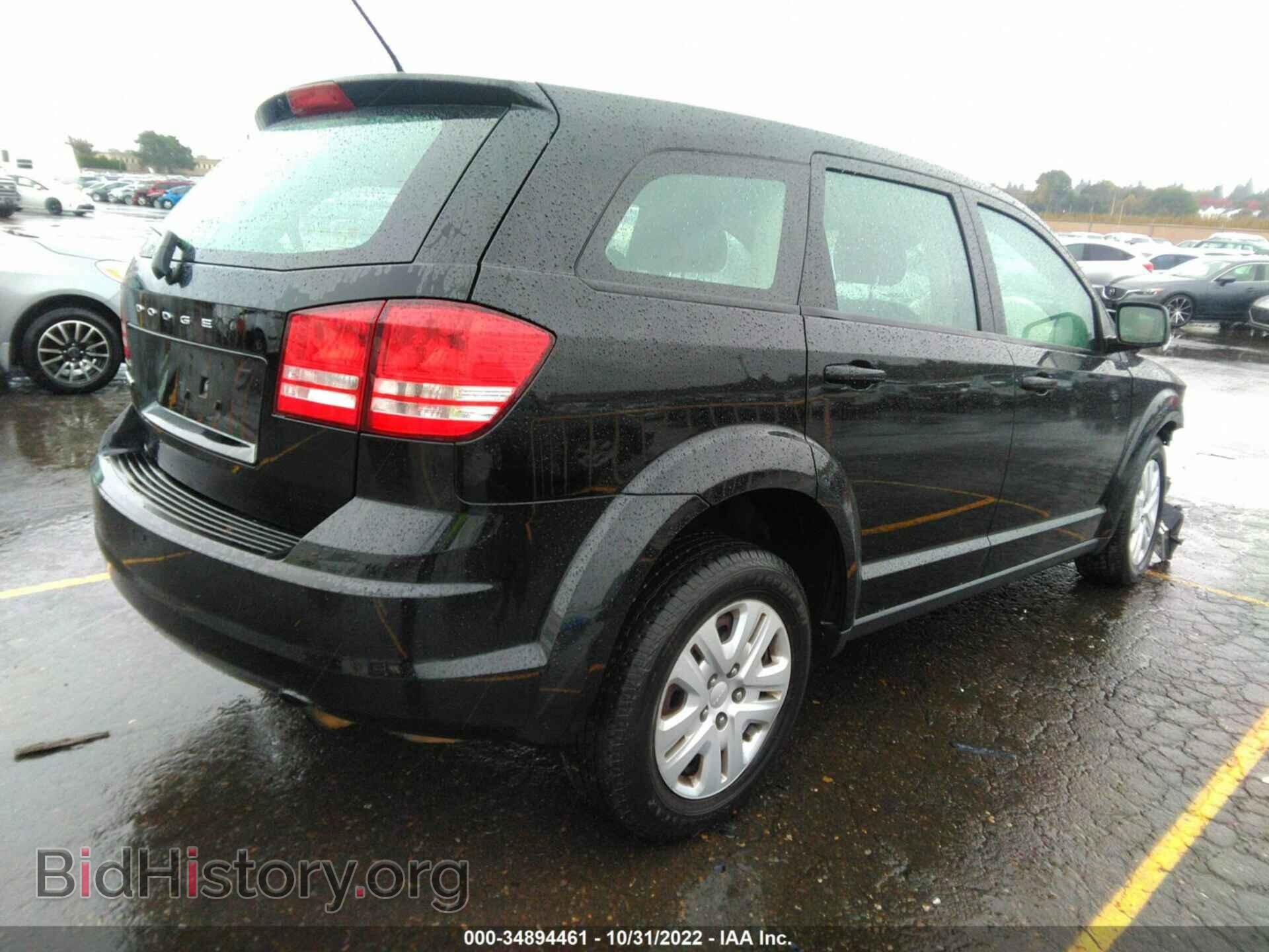 2014 DODGE JOURNEY - VIN: 3C4PDCABXET267323 - Фото 4