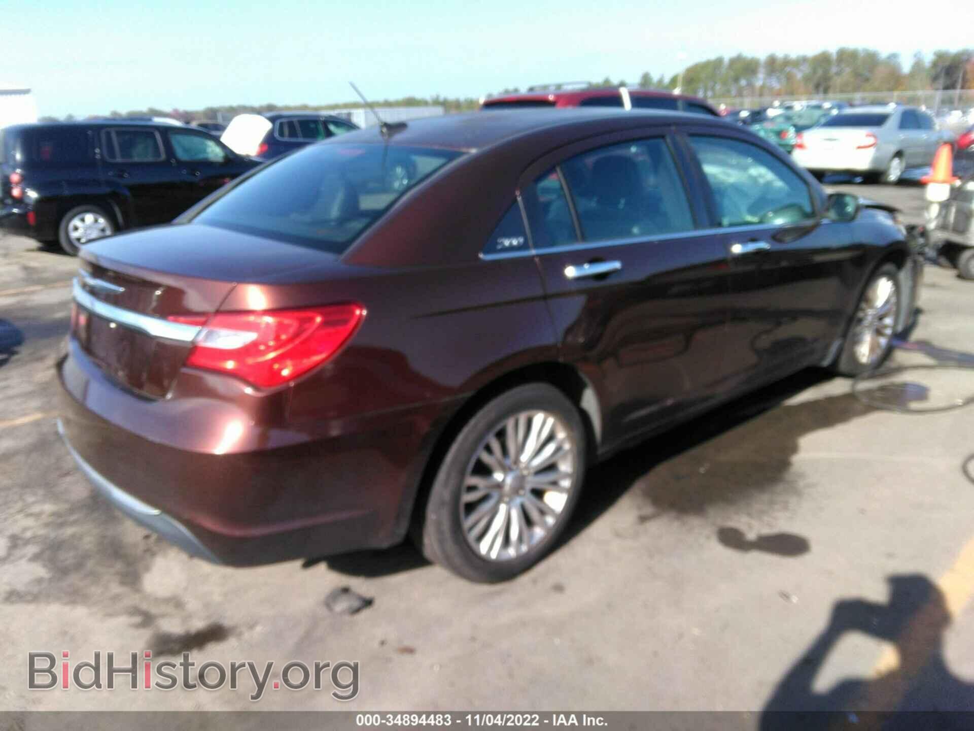 2012 CHRYSLER 200 - VIN: 1C3CCBCB4CN181256 - Фото 4