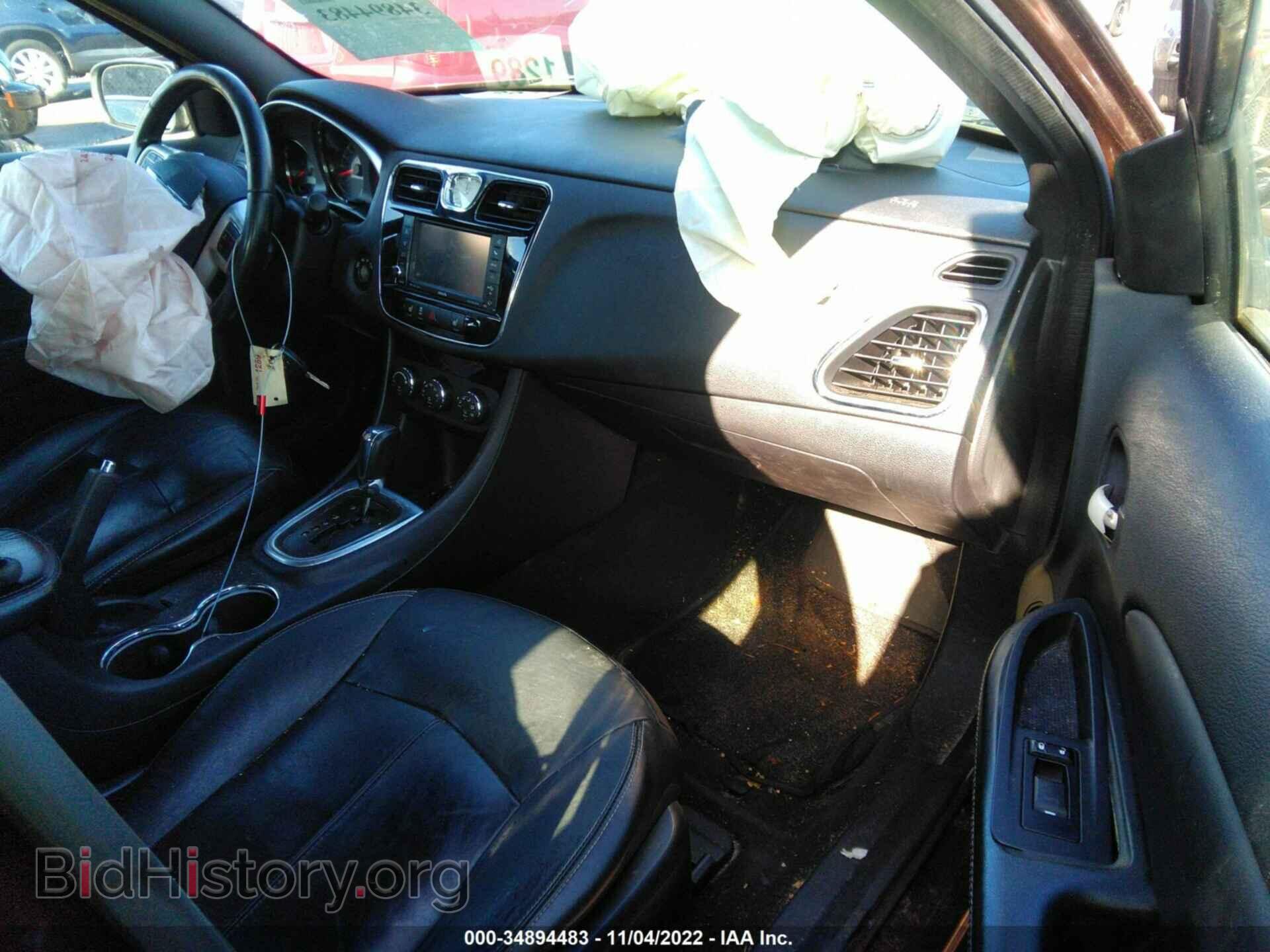2012 CHRYSLER 200 - VIN: 1C3CCBCB4CN181256 - Фото 5