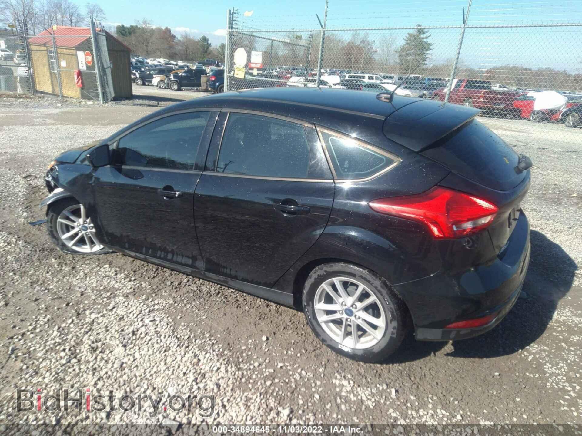 2018 FORD FOCUS - VIN: 1FADP3K28JL235457 - Фото 3