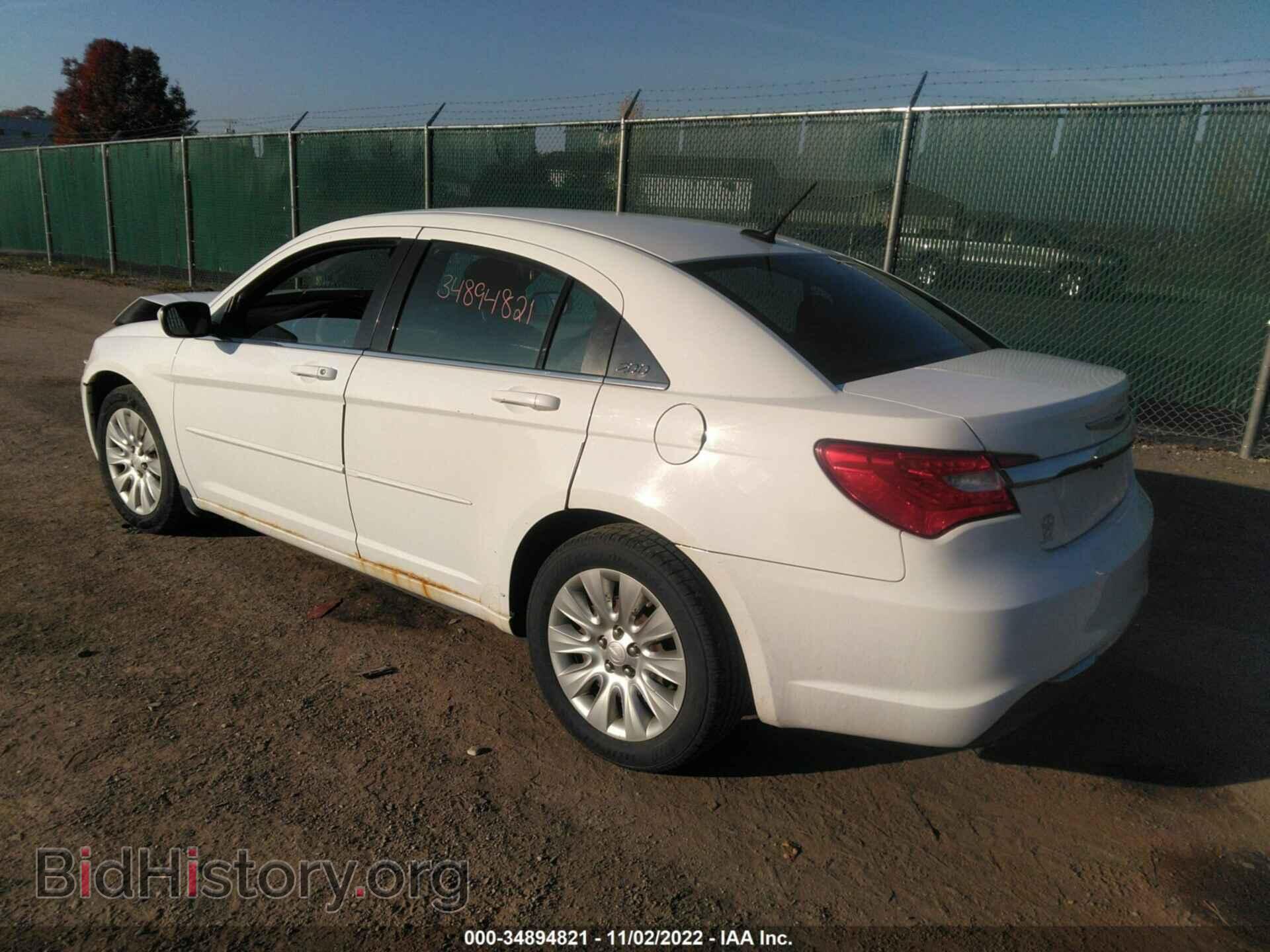 2013 CHRYSLER 200 - VIN: 1C3CCBAB2DN635668 - Фото 3