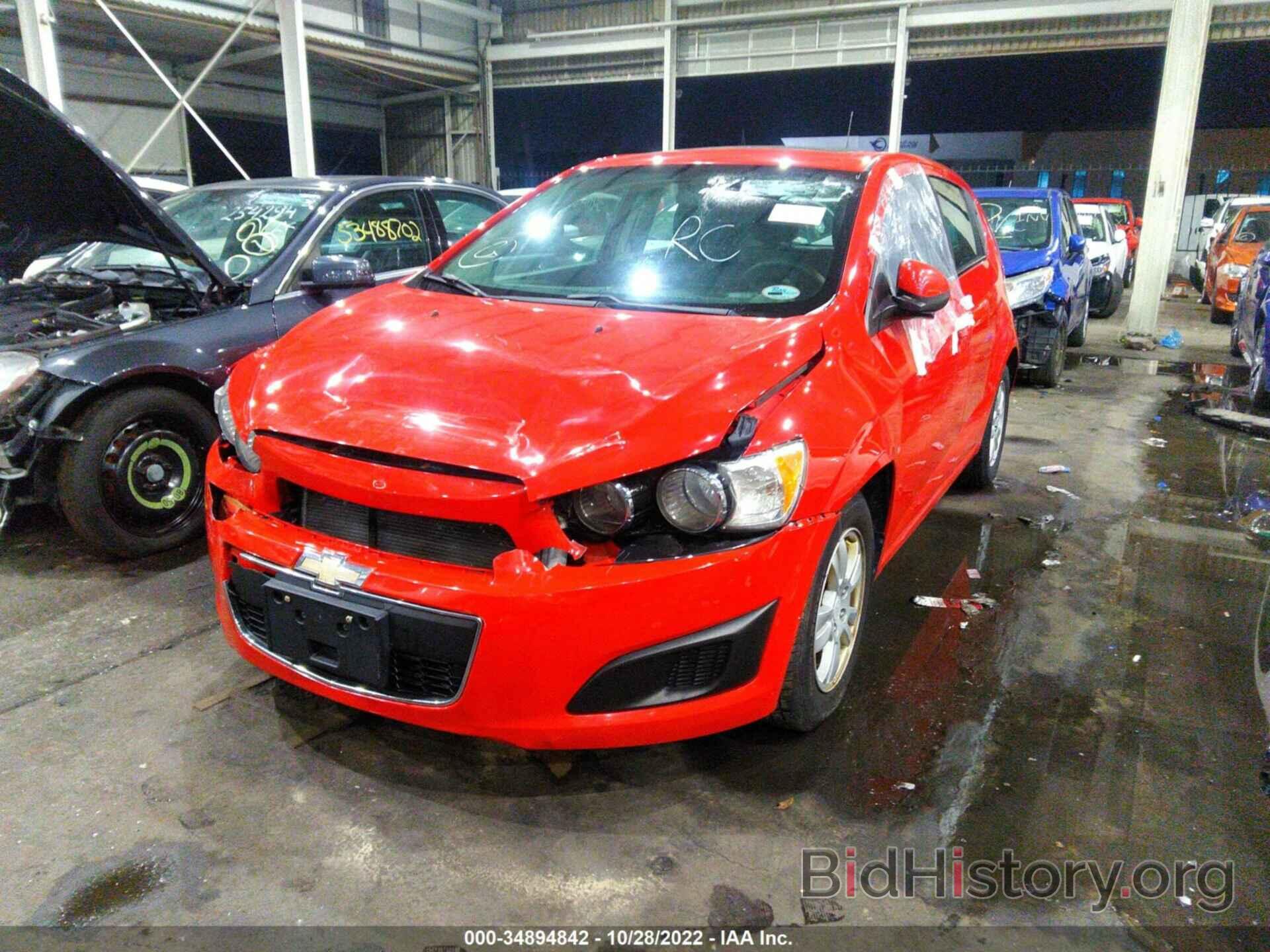 Фотография 001JC6SBXE4120409 - CHEVROLET SONIC 2014