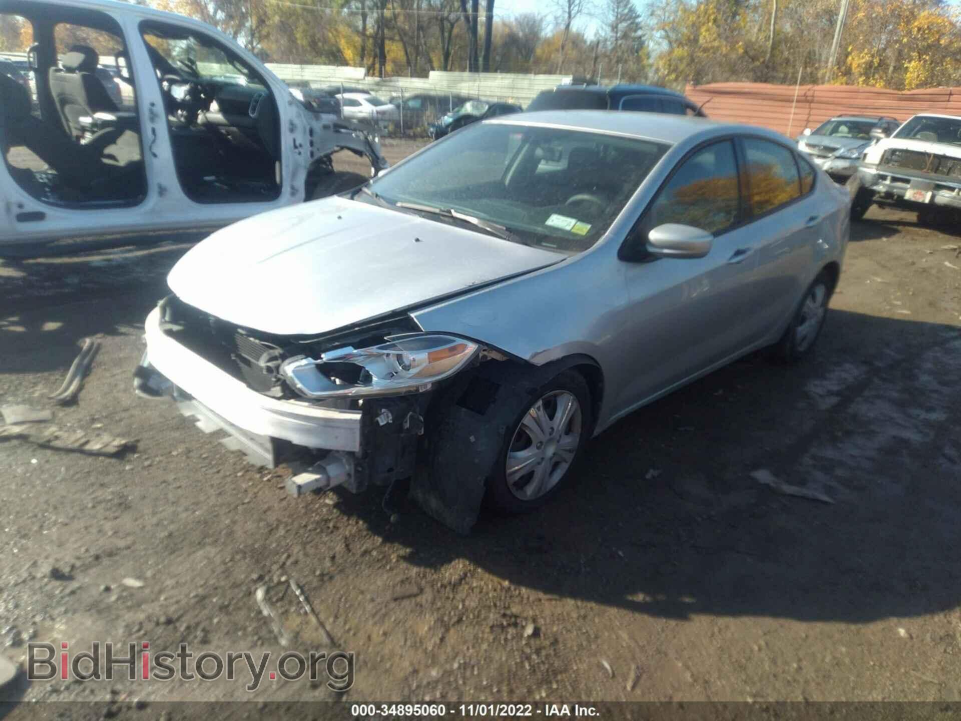 2013 DODGE DART - VIN: 1C3CDFAA3DD230646 - Фото 2