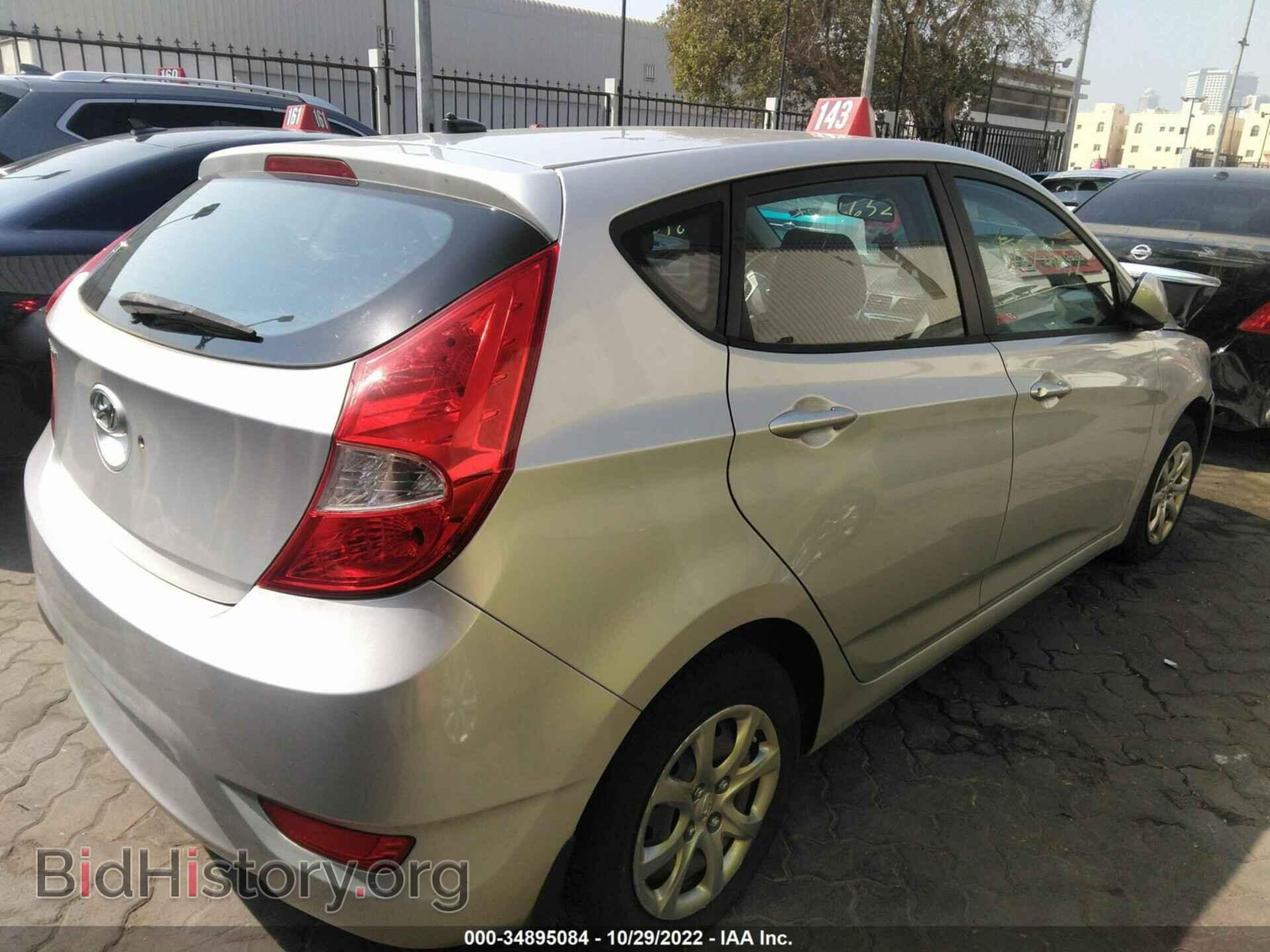 2013 HYUNDAI ACCENT - VIN: 00HCT5AE5DU128515 - Фото 4