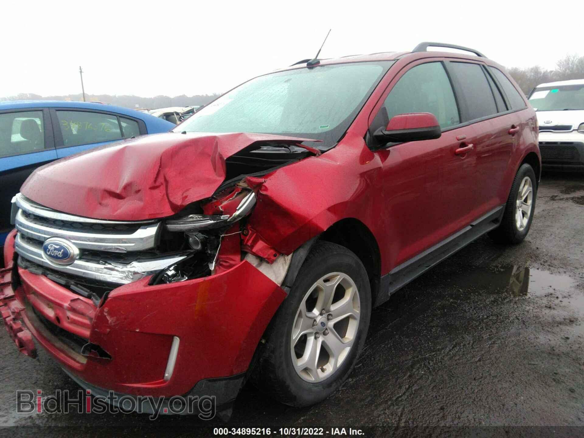 2013 FORD EDGE - VIN: 2FMDK3J93DBA10256 - Photo 2