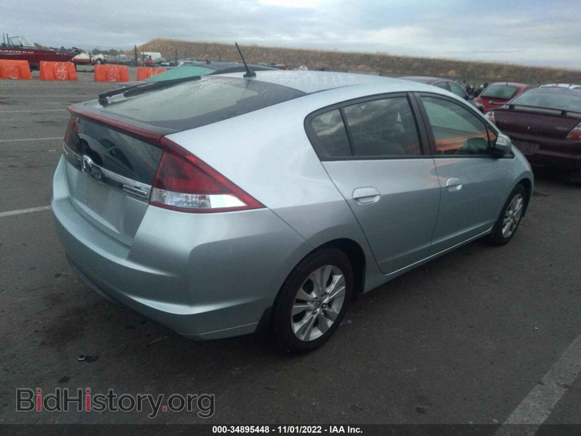 2013 HONDA INSIGHT - VIN: JHMZE2H79DS002425 - Photo 4