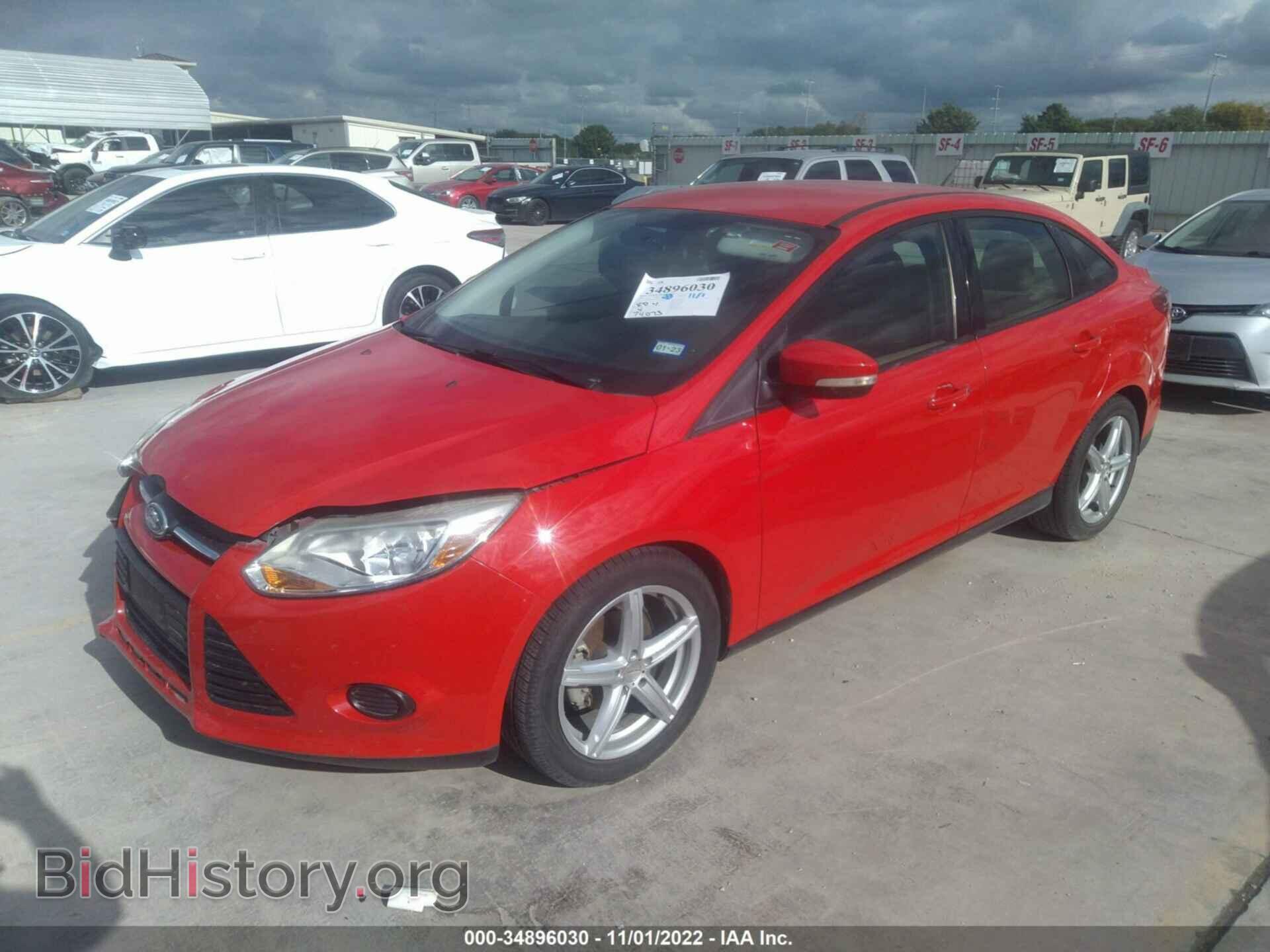 2014 FORD FOCUS - VIN: 1FADP3F20EL372635 - Фото 2